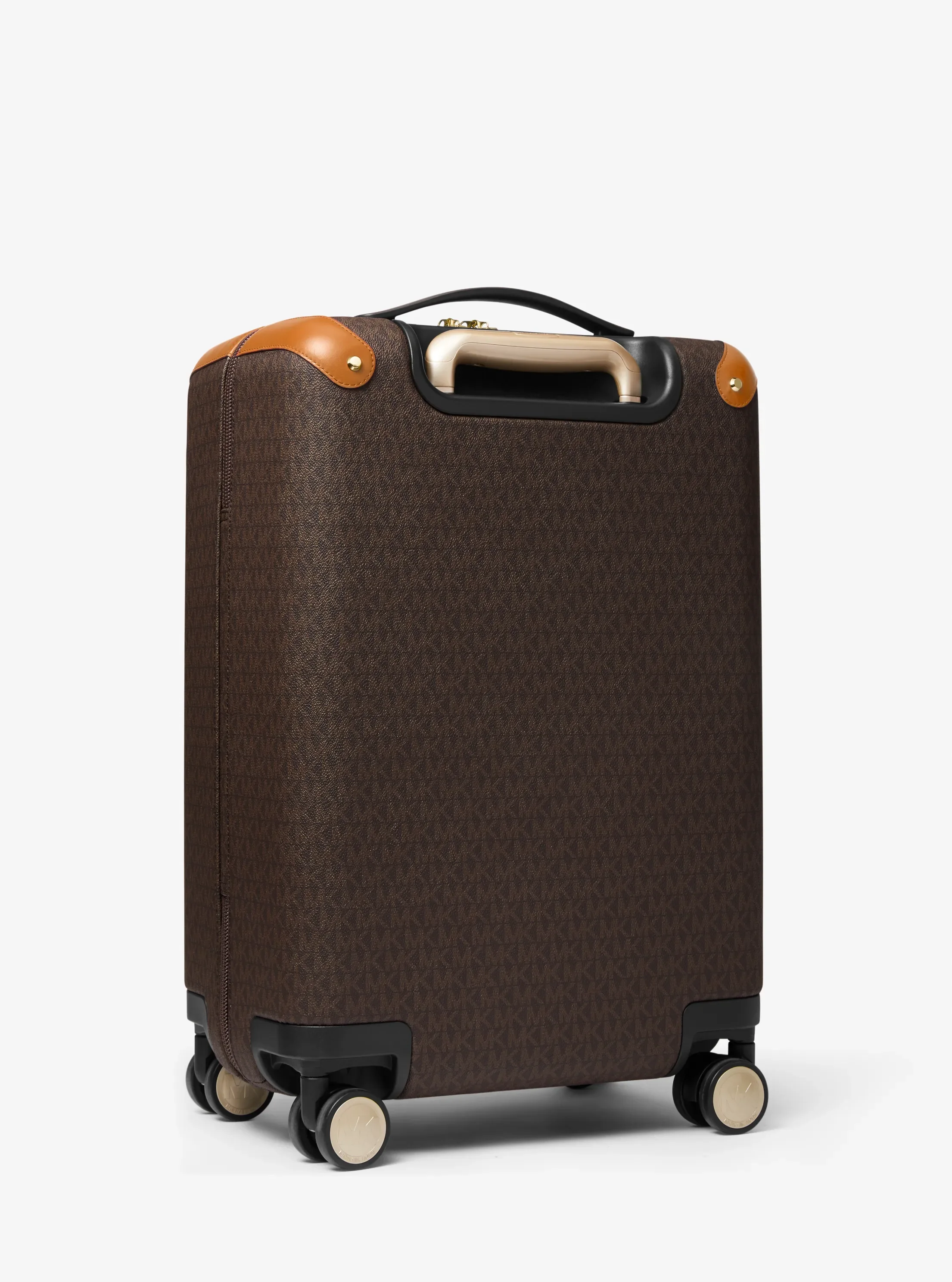 Женский чемодан Michael Kors Logo Suitcase, цвет: Коричневый — фото 3