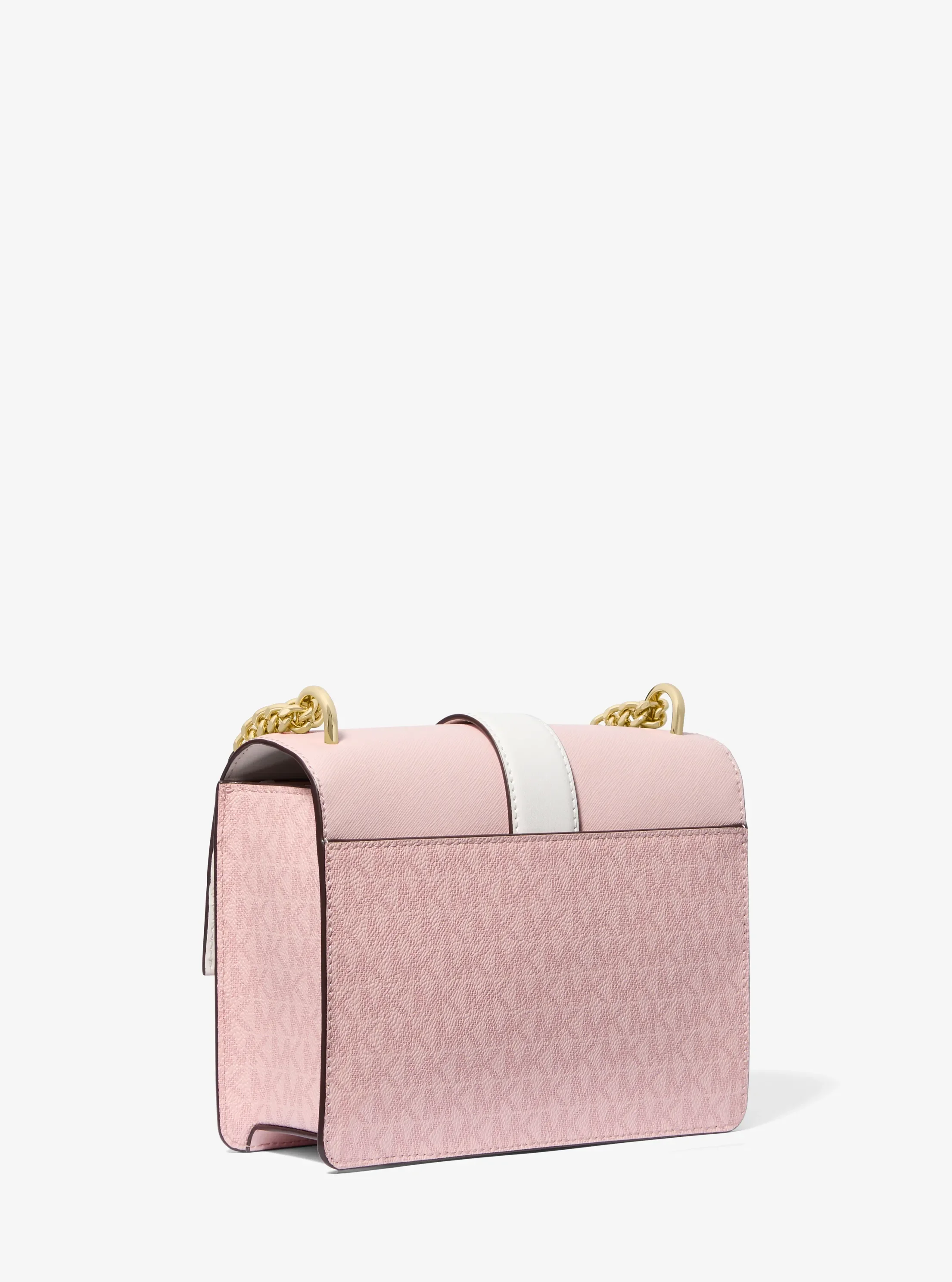 Michael Kors Greenwich Small Color-Block Signature Logo Crossbody Bag — фото 3