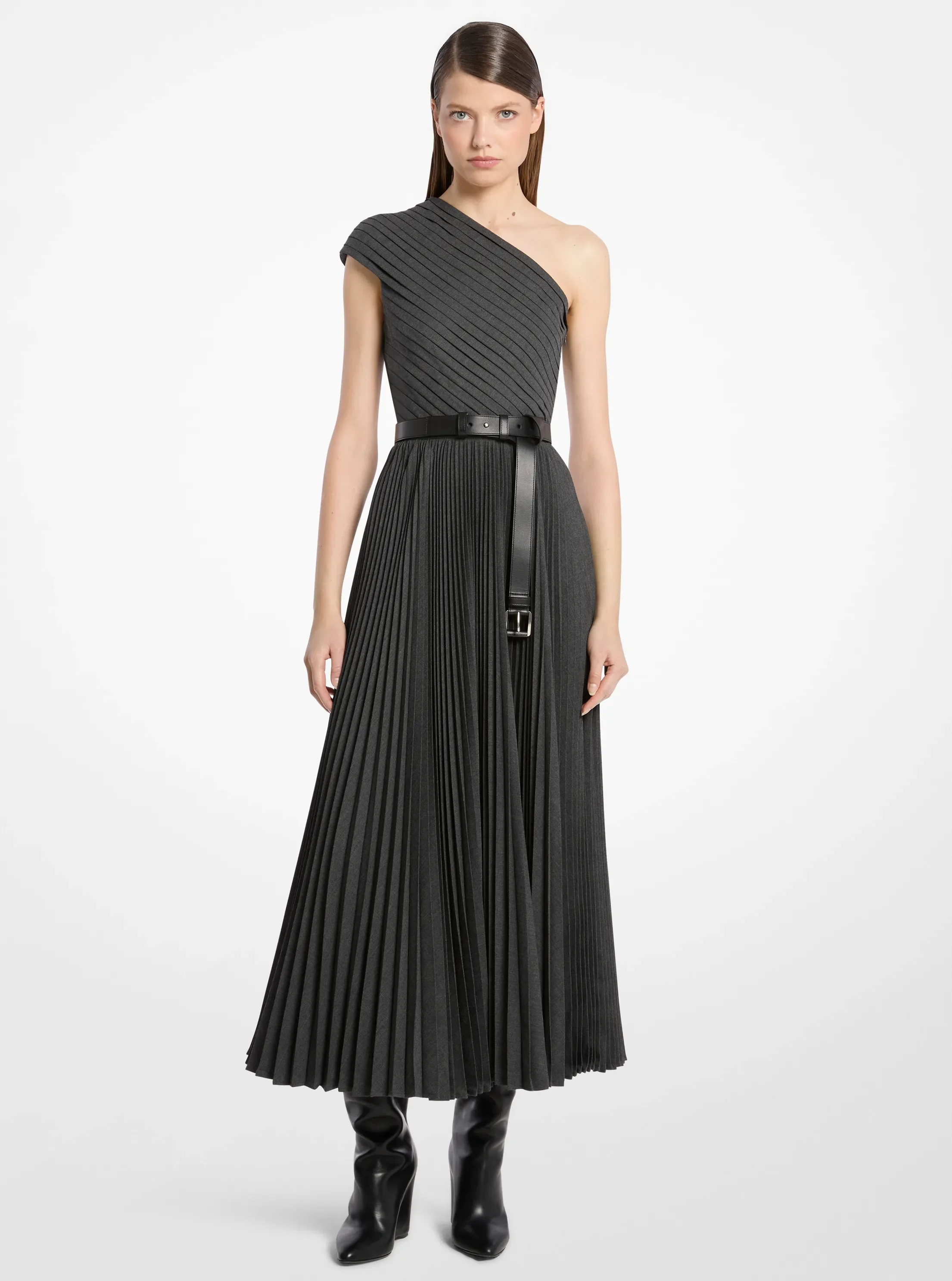 Женские ремни Michael Kors Kaitlin Leather Waist Belt — фото 2