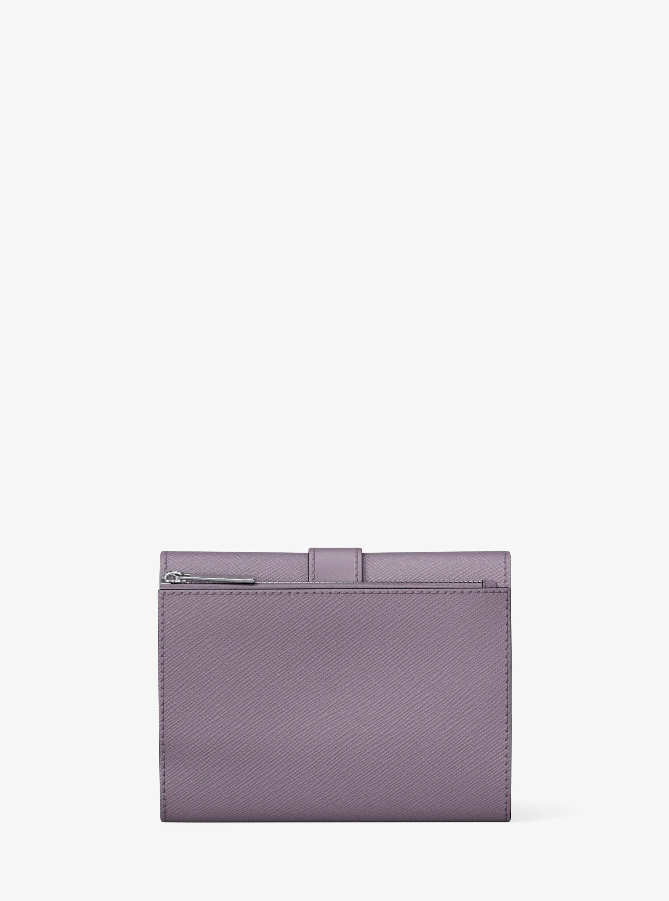 Кошельки Michael Kors Greenwich Medium Leather Trifold Wallet — фото 3