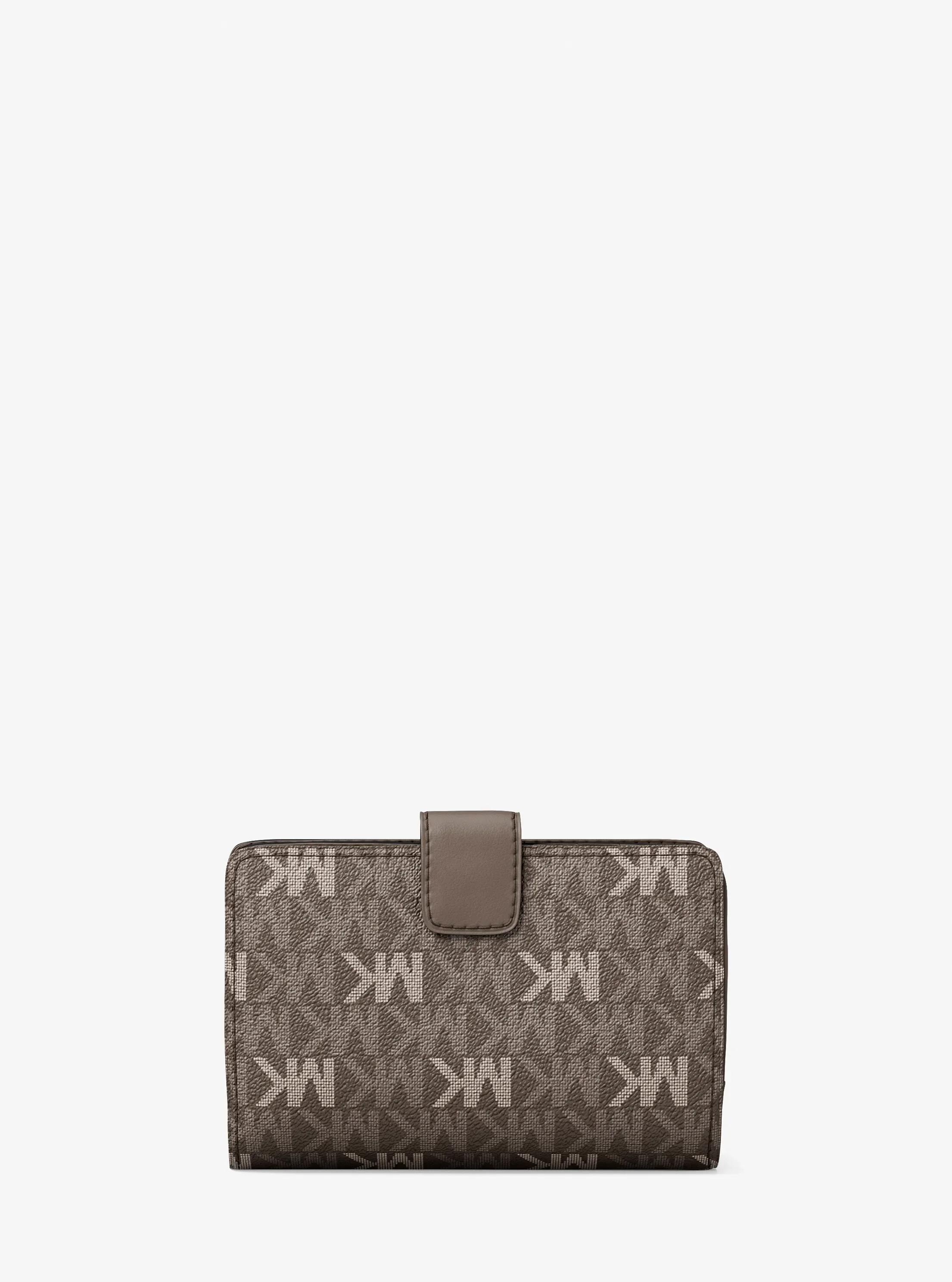 Кошельки Michael Kors Jet Set Travel Medium Signature Logo Billfold Wallet — фото 4