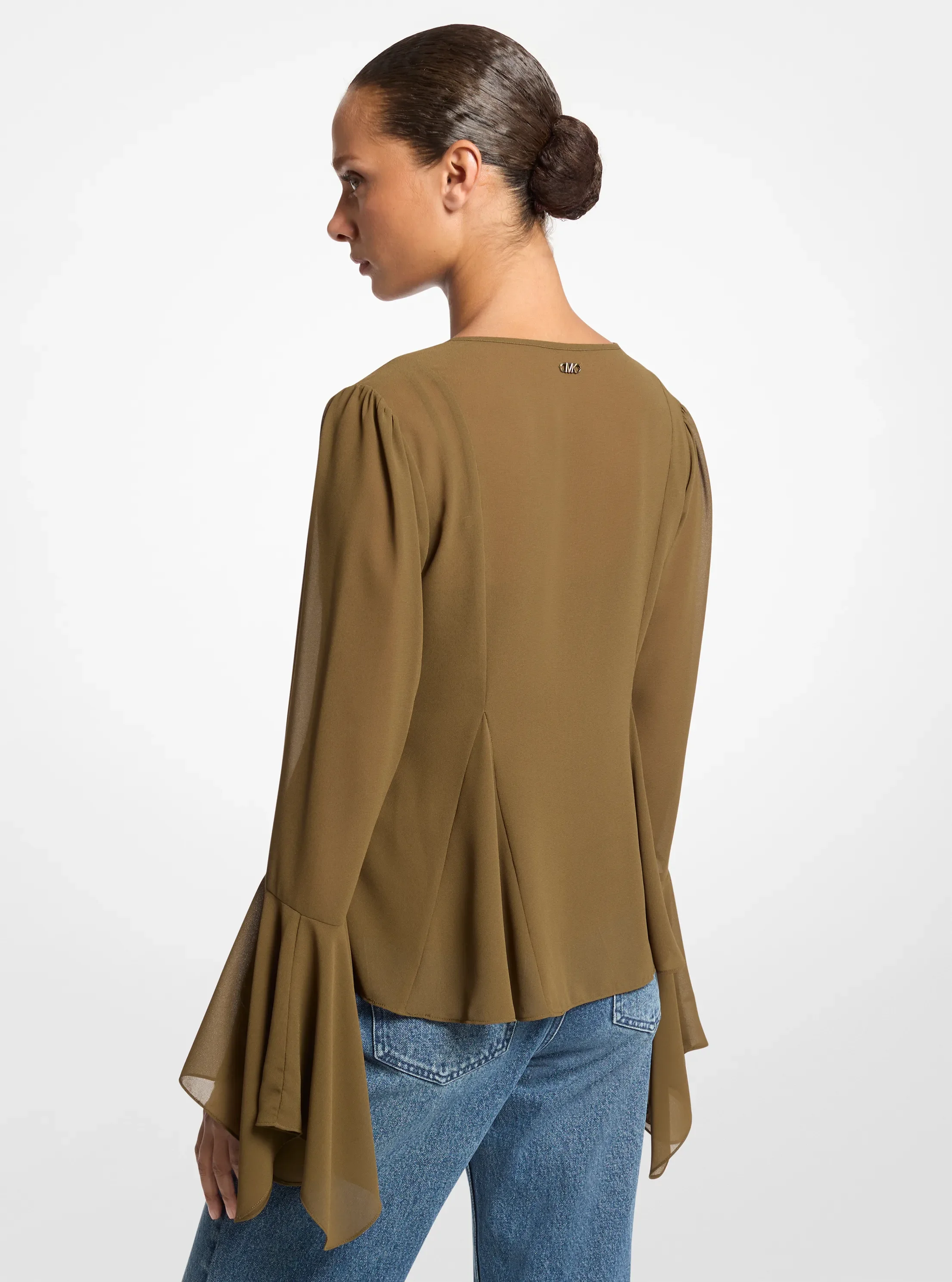 Michael Kors Georgette Blouse — фото 2