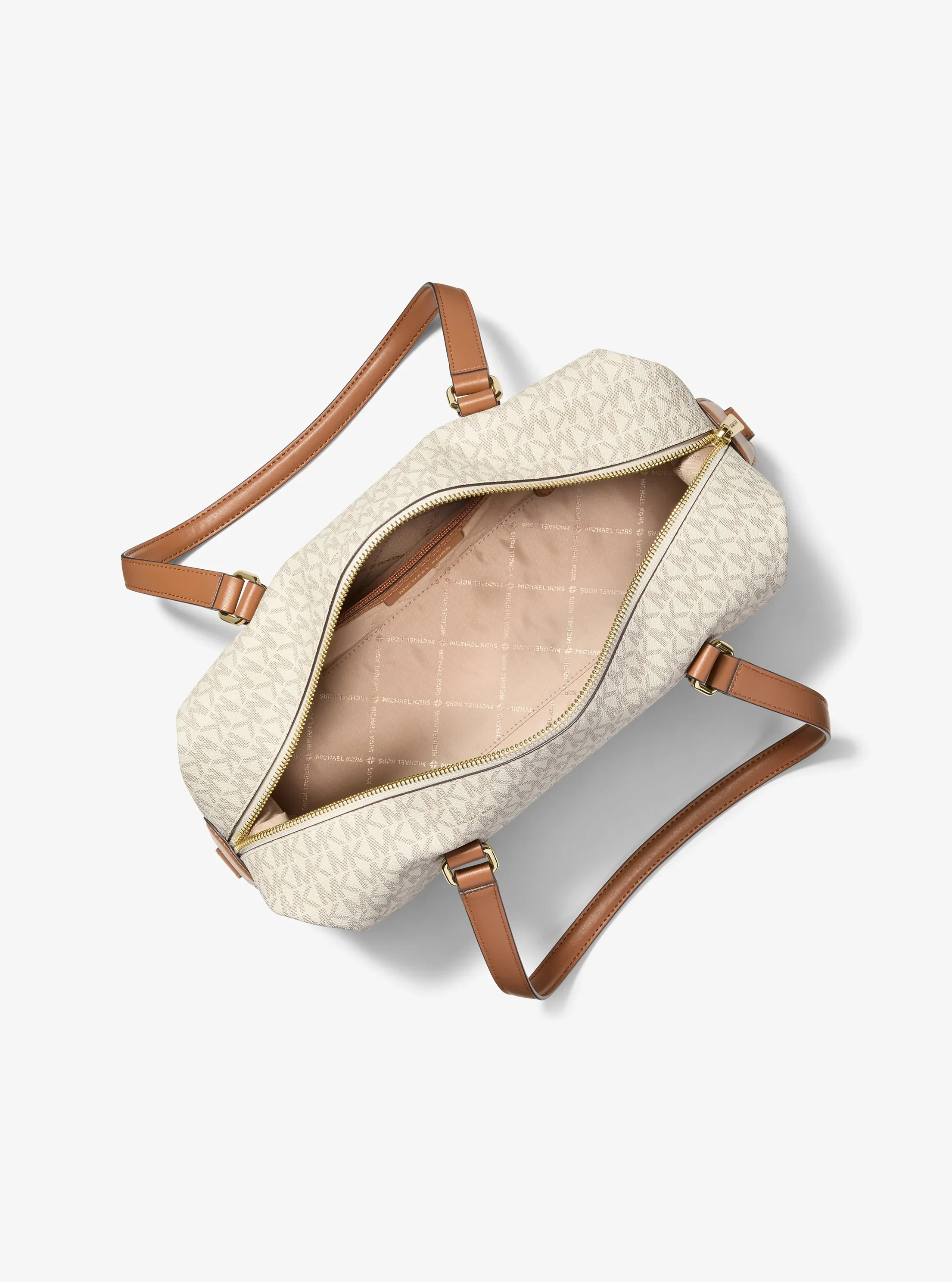 Женские сумки Michael Kors Teddi Large Signature Logo Shoulder — фото 2