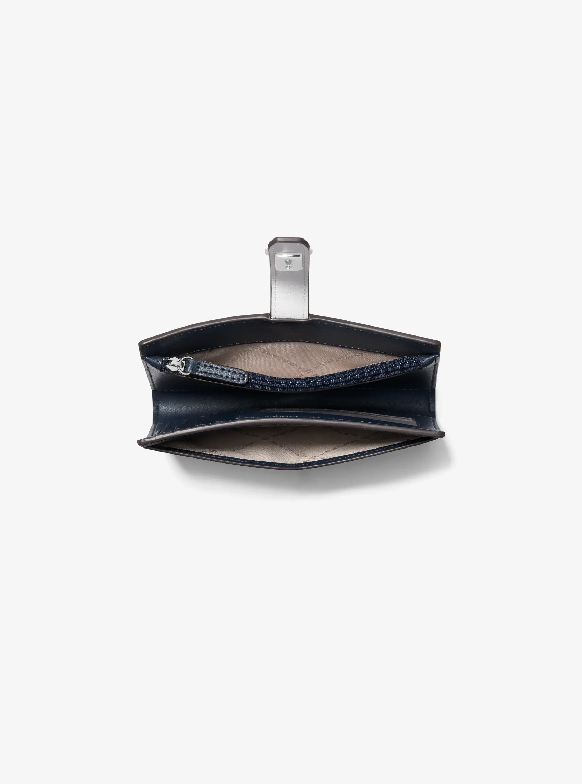 Кошельки Michael Kors Greenwich Medium Signature Logo Wallet — фото 4