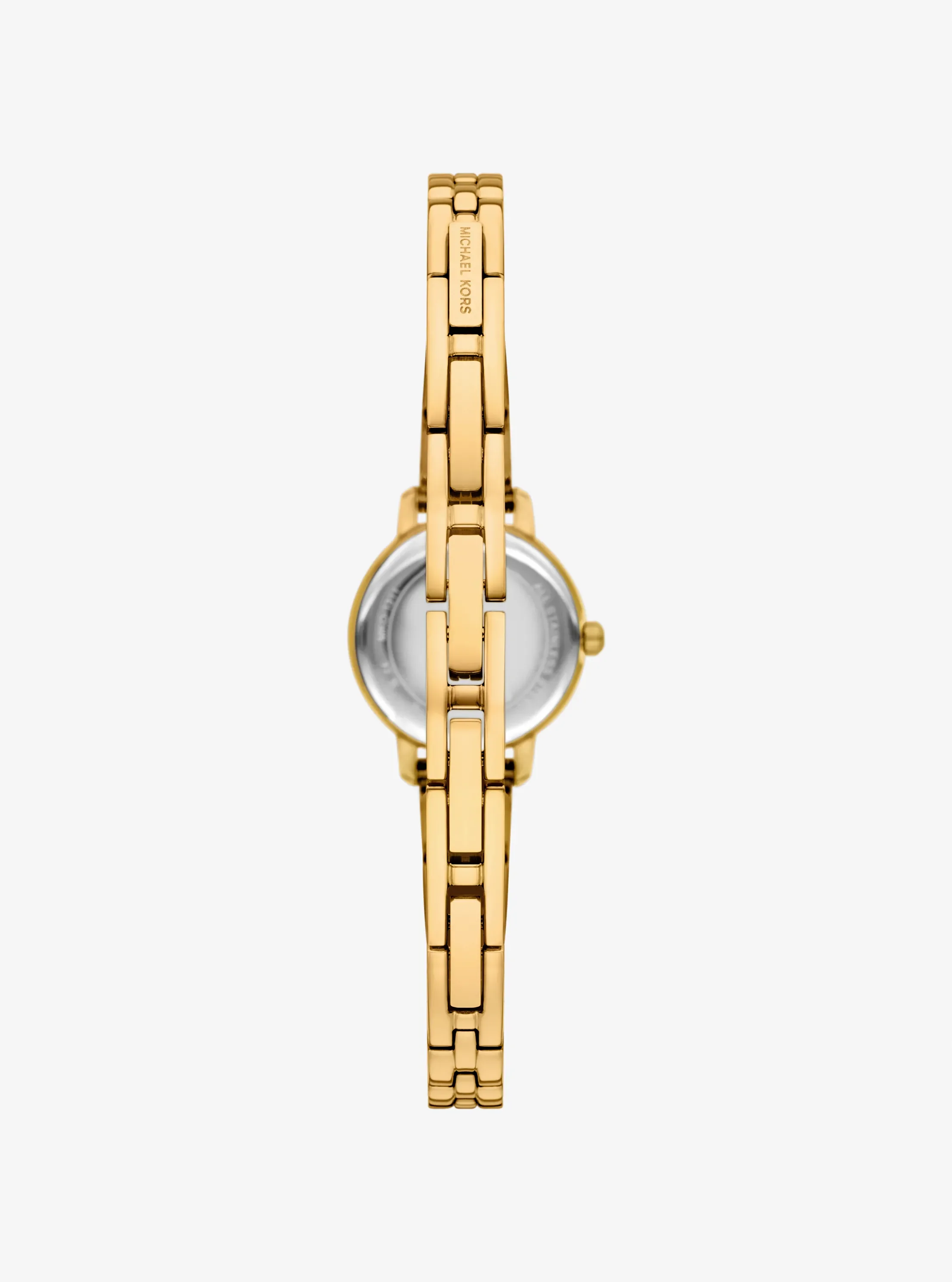 Часы Michael Kors Micro Melissa Pavé Gold-Tone Watch, цвет: Золотой — фото 3