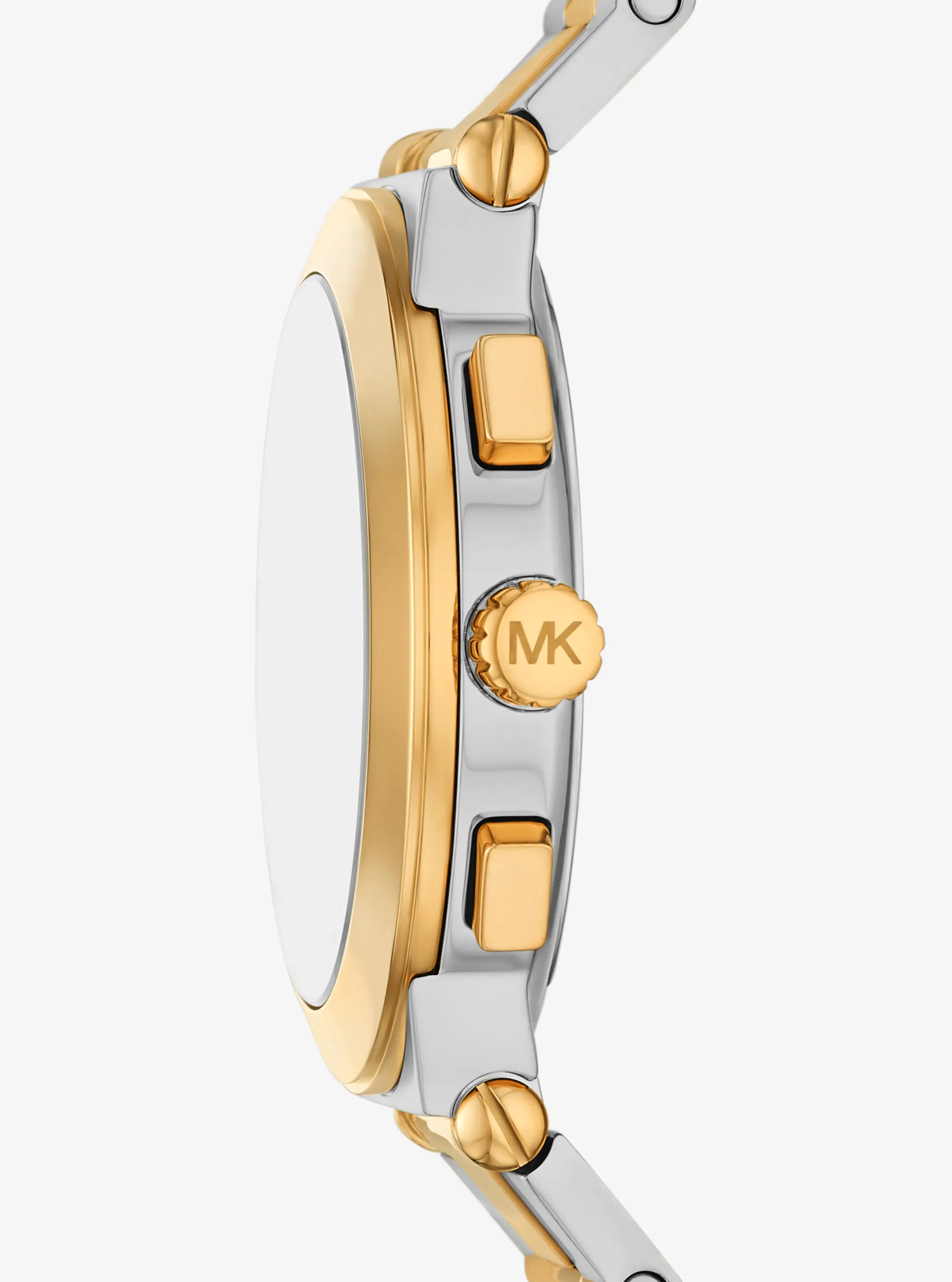 Женские часы Michael Kors Oversized Billie Two-Tone Watch, цвет: Двухцветный — фото 2