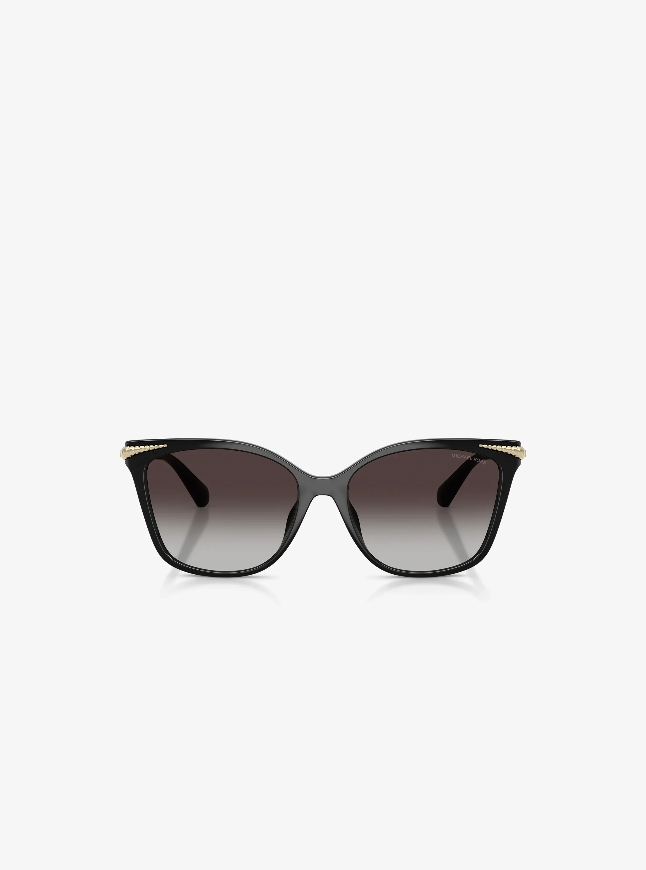Женские солнцезащитные очки Michael Kors Andermatt Sunglasses, цвет: Чёрный