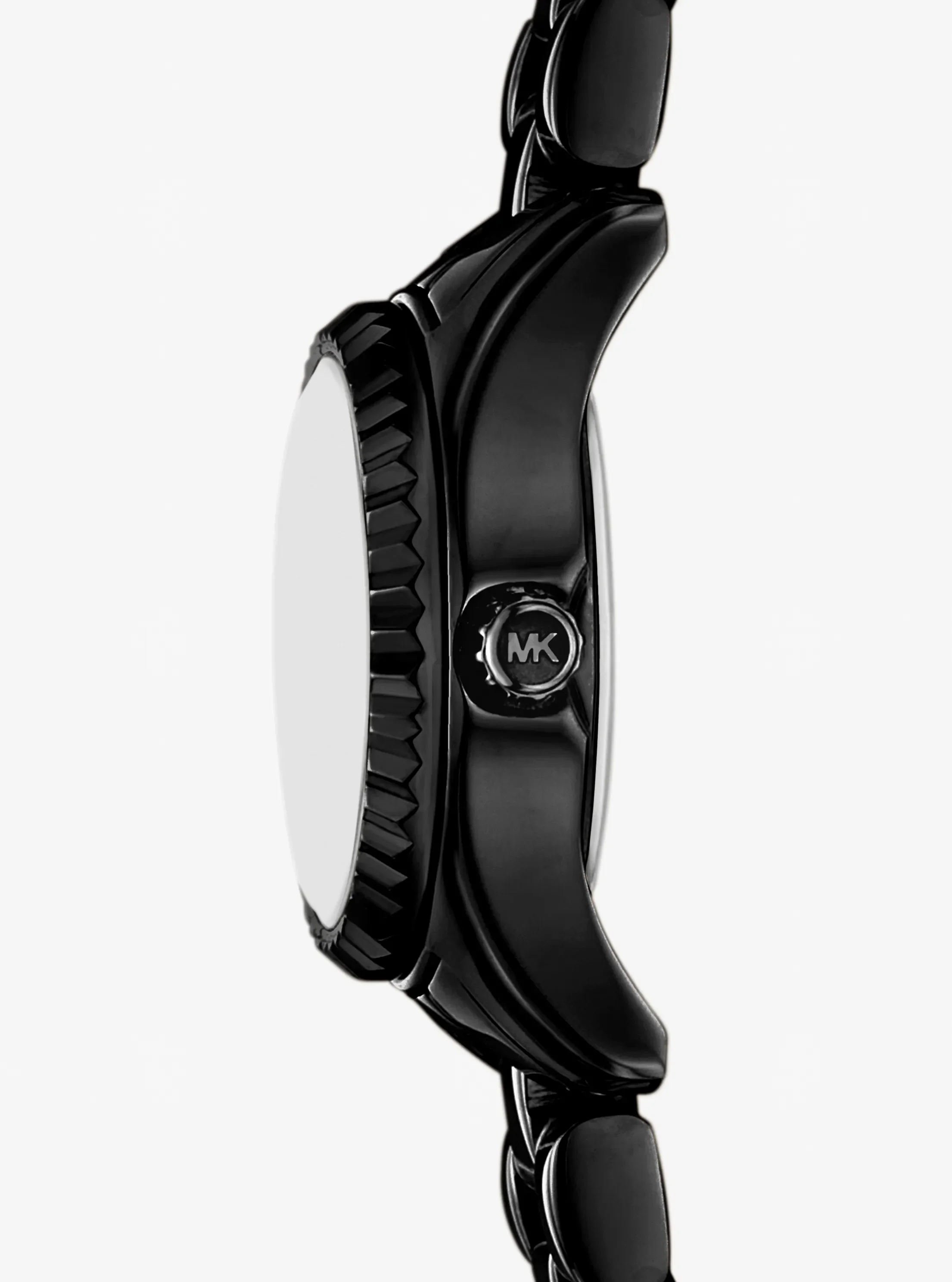 Женские часы Michael Kors Micro Lexington Black-Tone Watch, цвет: Чёрный — фото 2