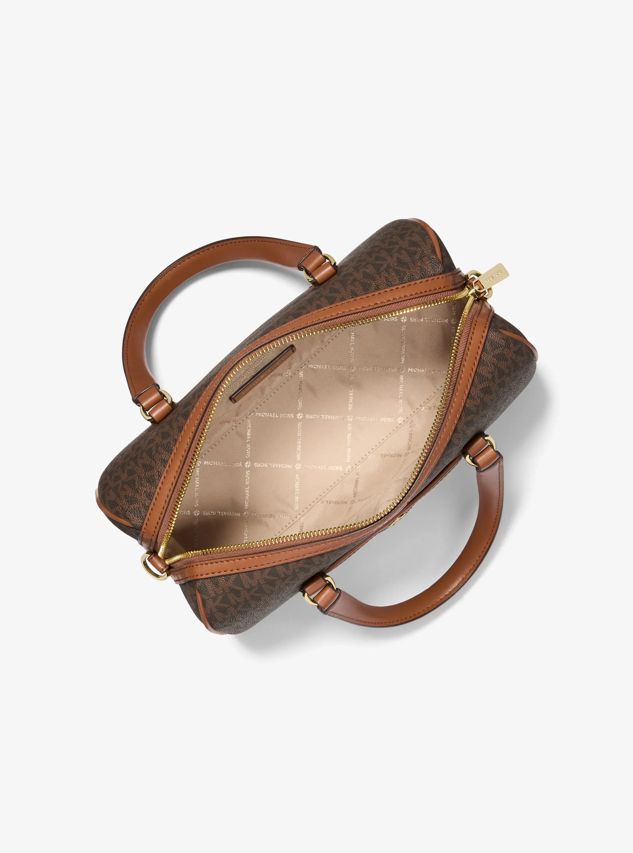 Сумки Michael Kors Jet Set Travel Medium Signature Logo Duffel Crossbody — фото 2