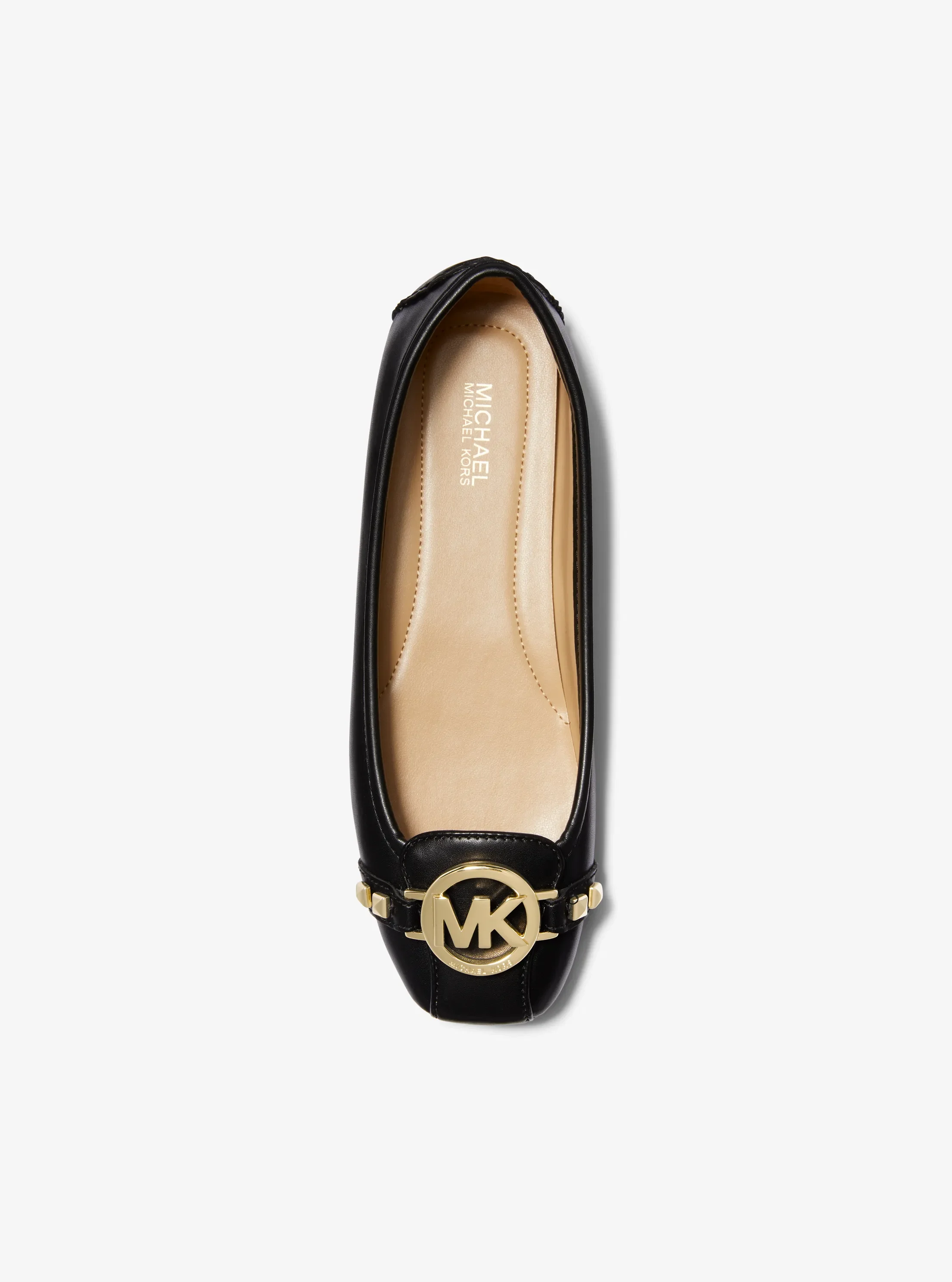 Мокасины Michael Kors Fulton Studded Moccasin, цвет: Чёрный — фото 3