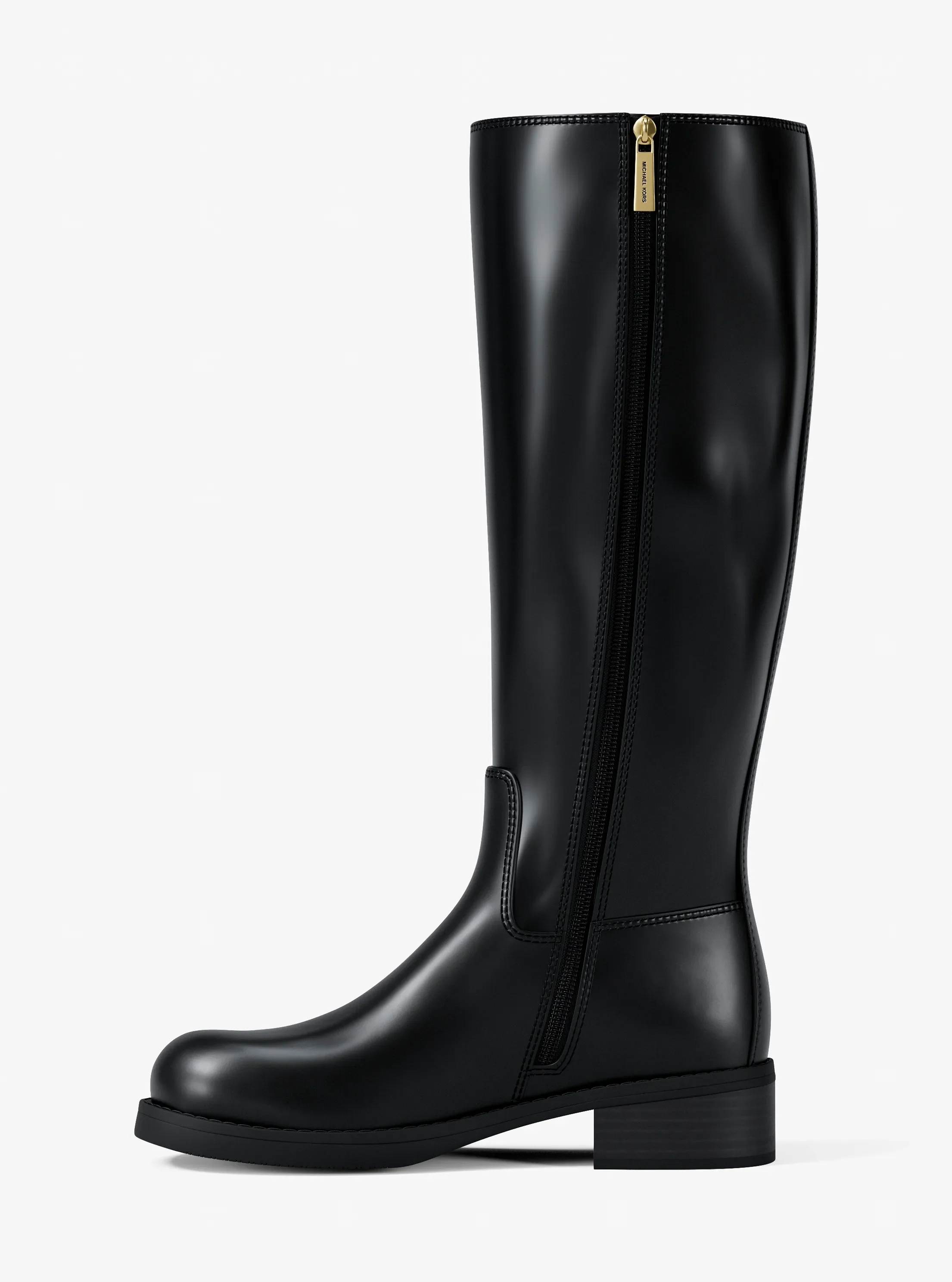 Ботинки Michael Kors Royce Riding Boot, цвет: Чёрный — фото 3