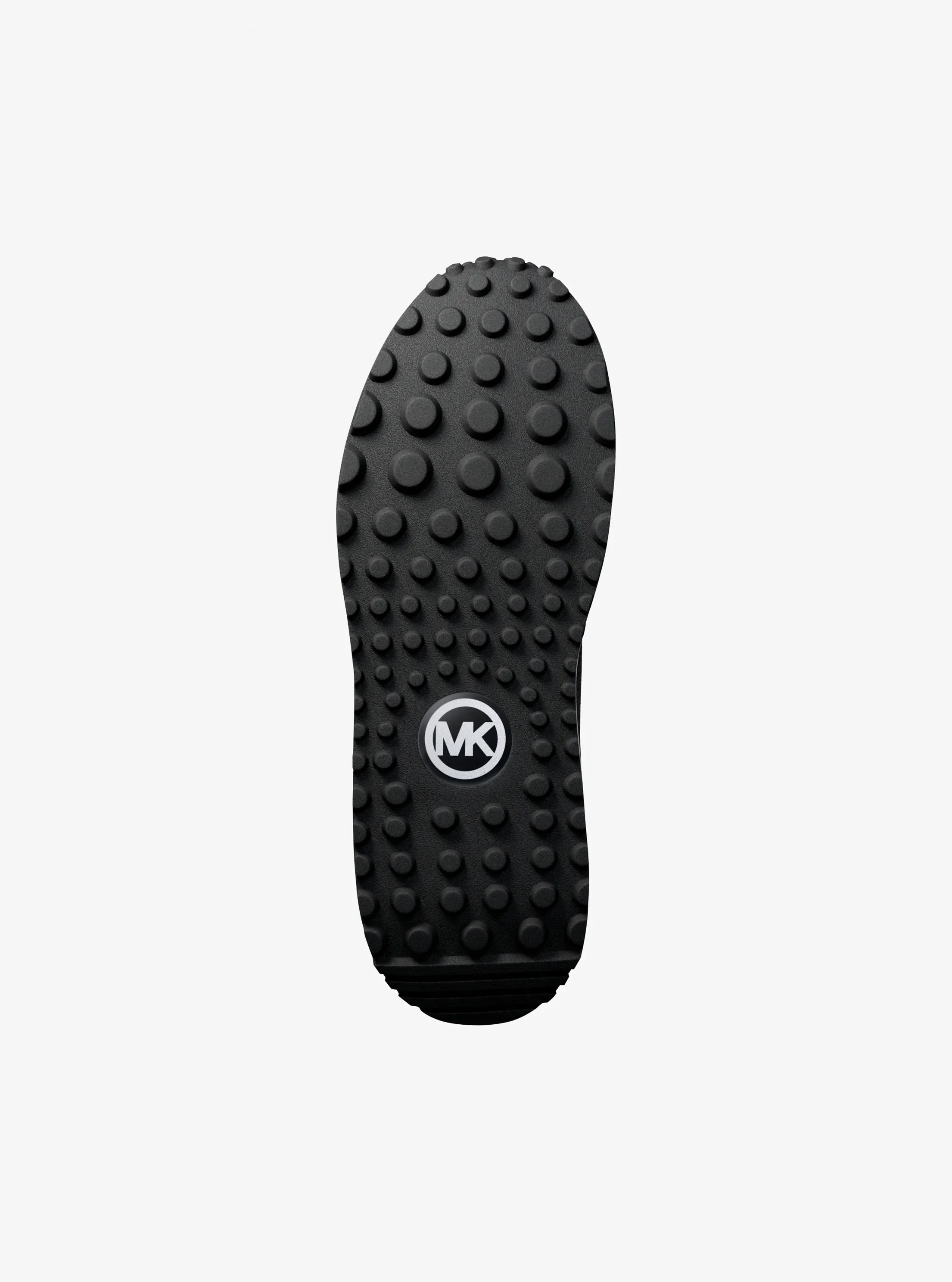 Кроссовки Michael Kors Dax Mixed-Media Trainer, цвет: Чёрный — фото 6
