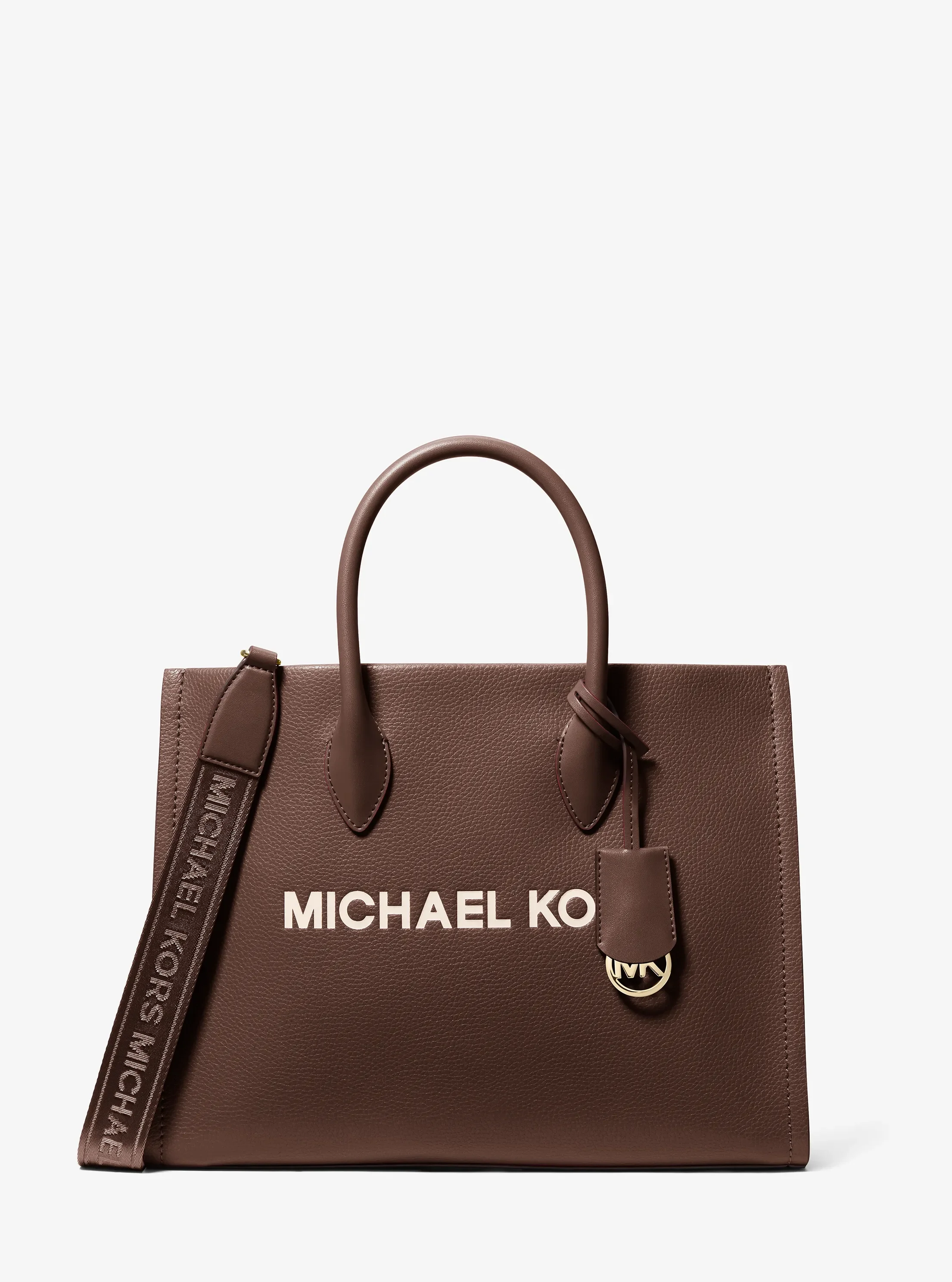 Сумка Michael Kors Mirella Medium Pebbled Leather, цвет: Nutmeg