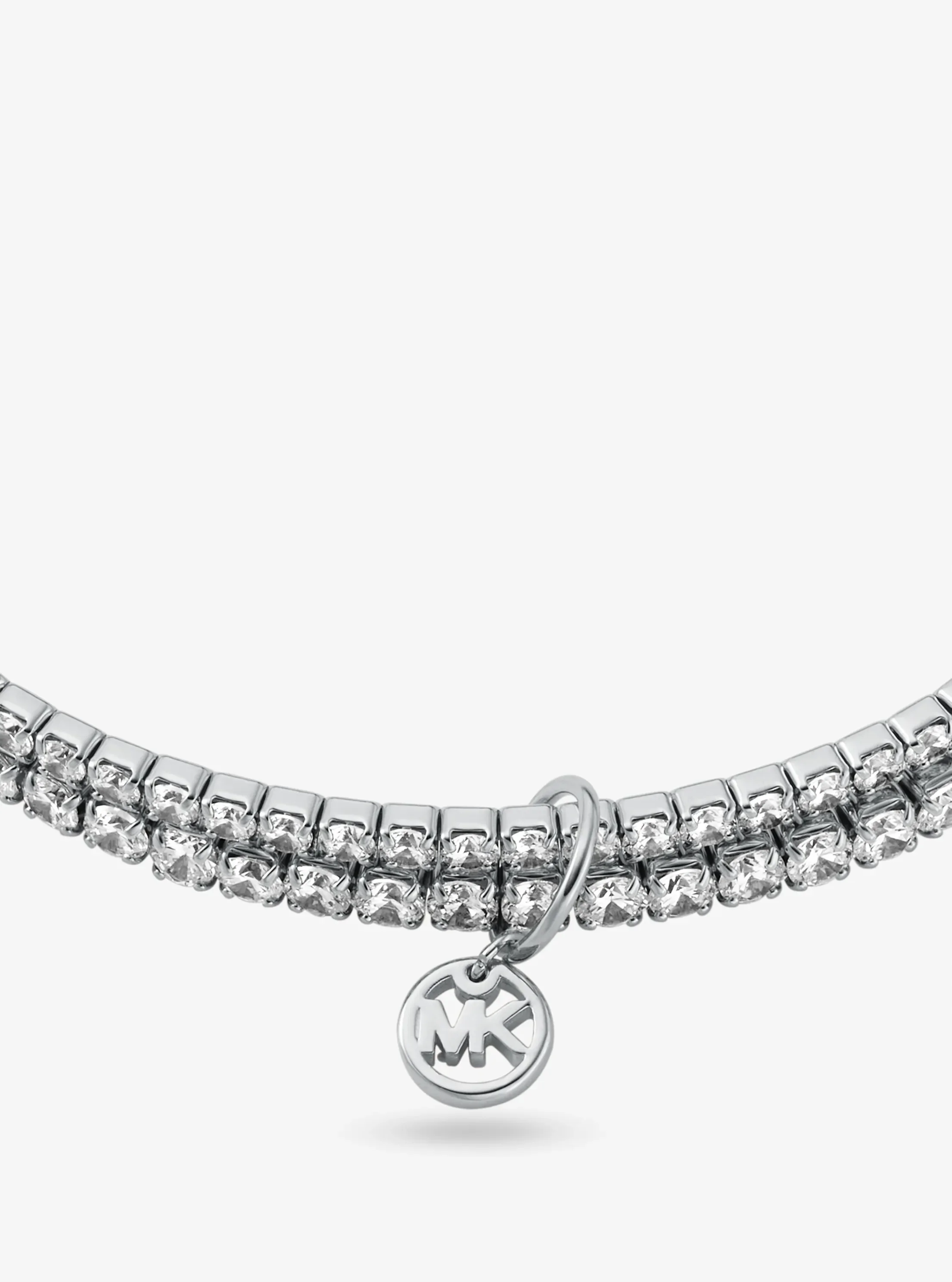 Michael Kors Precious Metal-Plated Brass Double Wrap Tennis Bracelet — фото 2