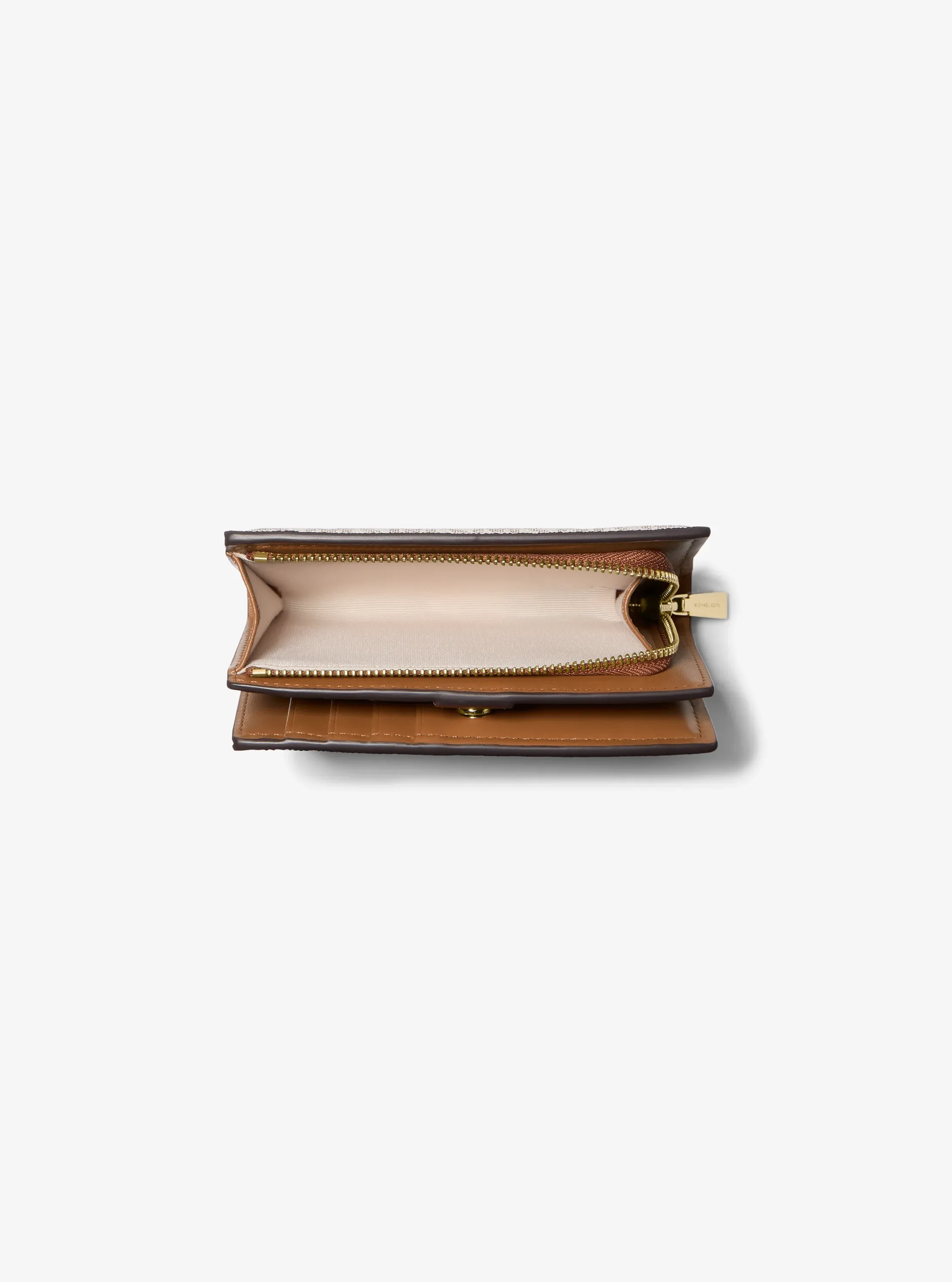 Женские кошельки Michael Kors Bryant Medium Signature Logo Wallet — фото 5