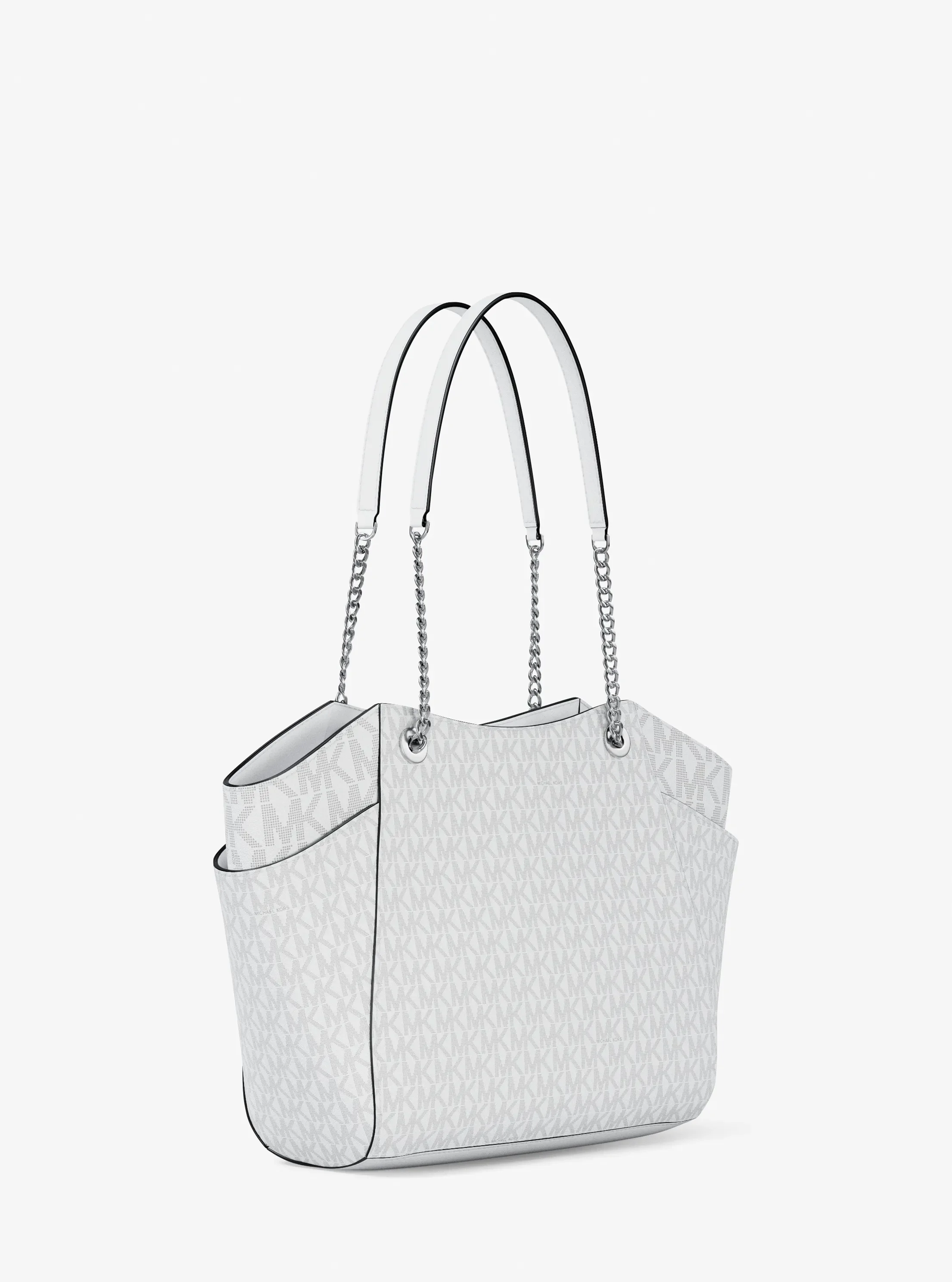 Сумки Michael Kors Jet Set Large Signature Logo Shoulder — фото 3