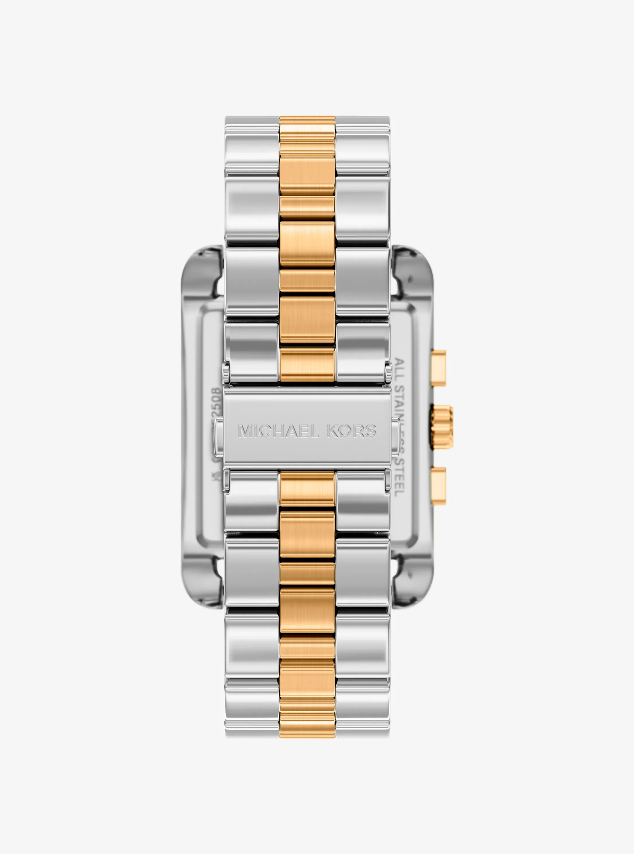 Часы Michael Kors Oversized Monroe Two-Tone Watch, цвет: Двухцветный — фото 3
