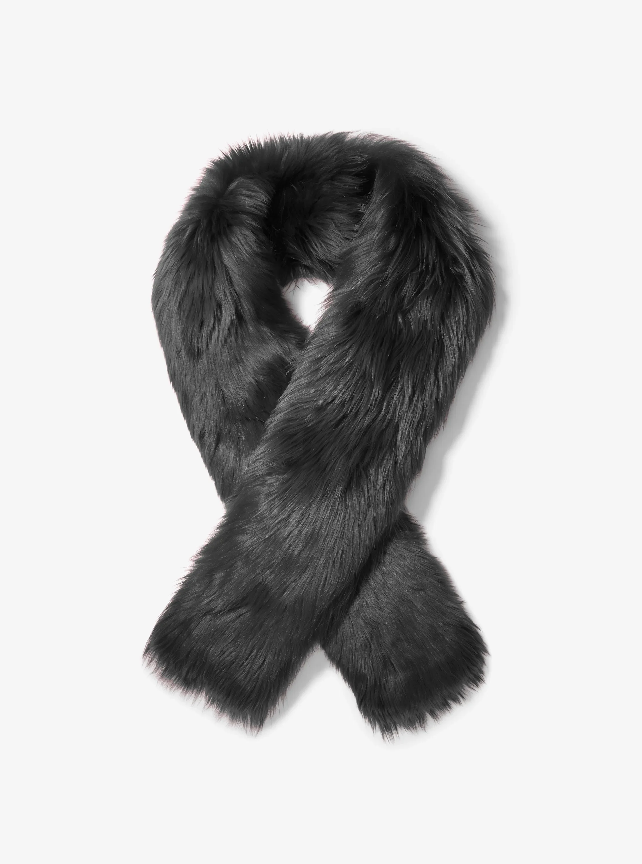Michael Kors Shearling Stole, цвет: Чёрный