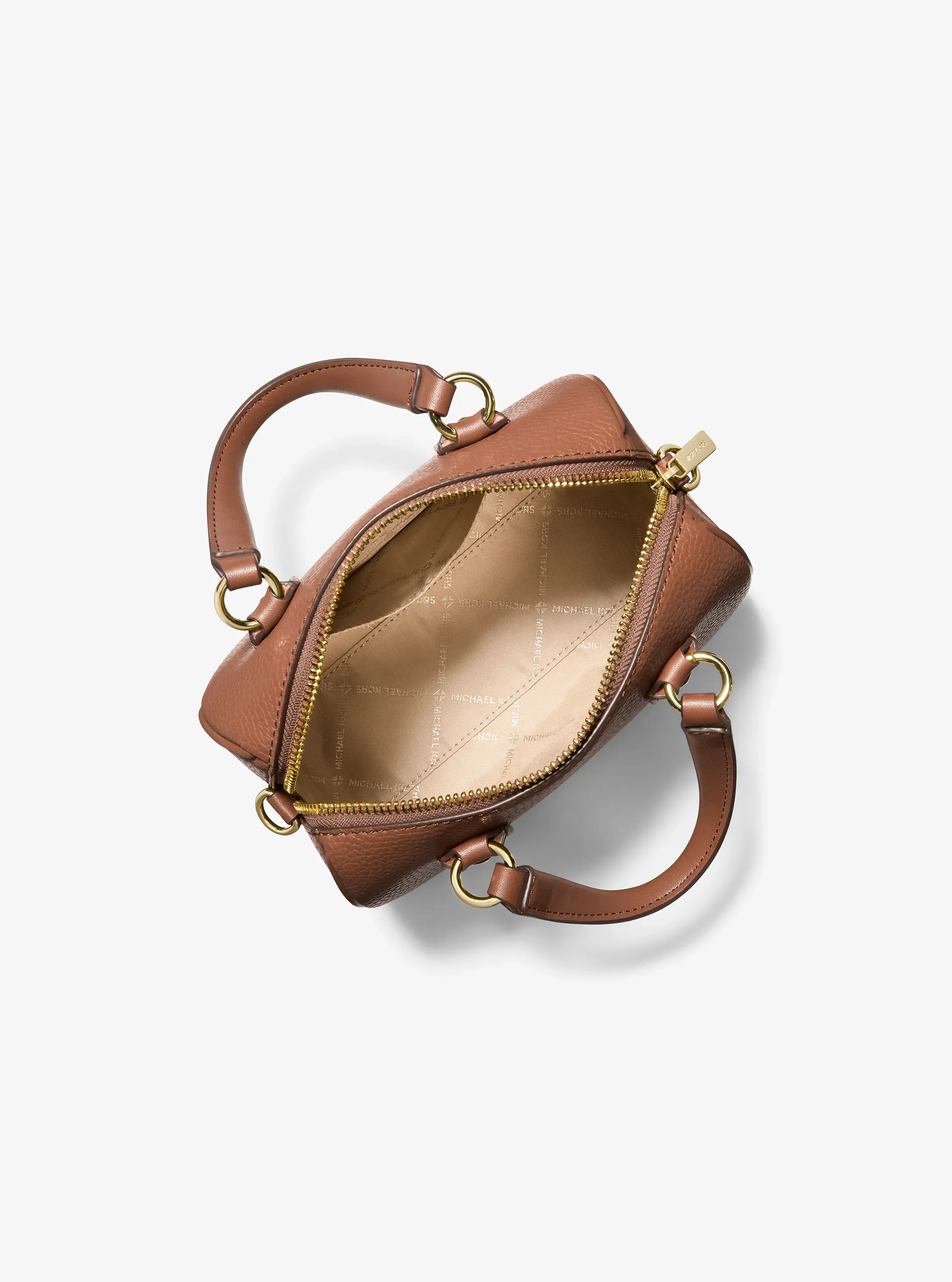 Michael Kors Grayson Small Pebbled Leather Duffel Crossbody Bag — фото 2