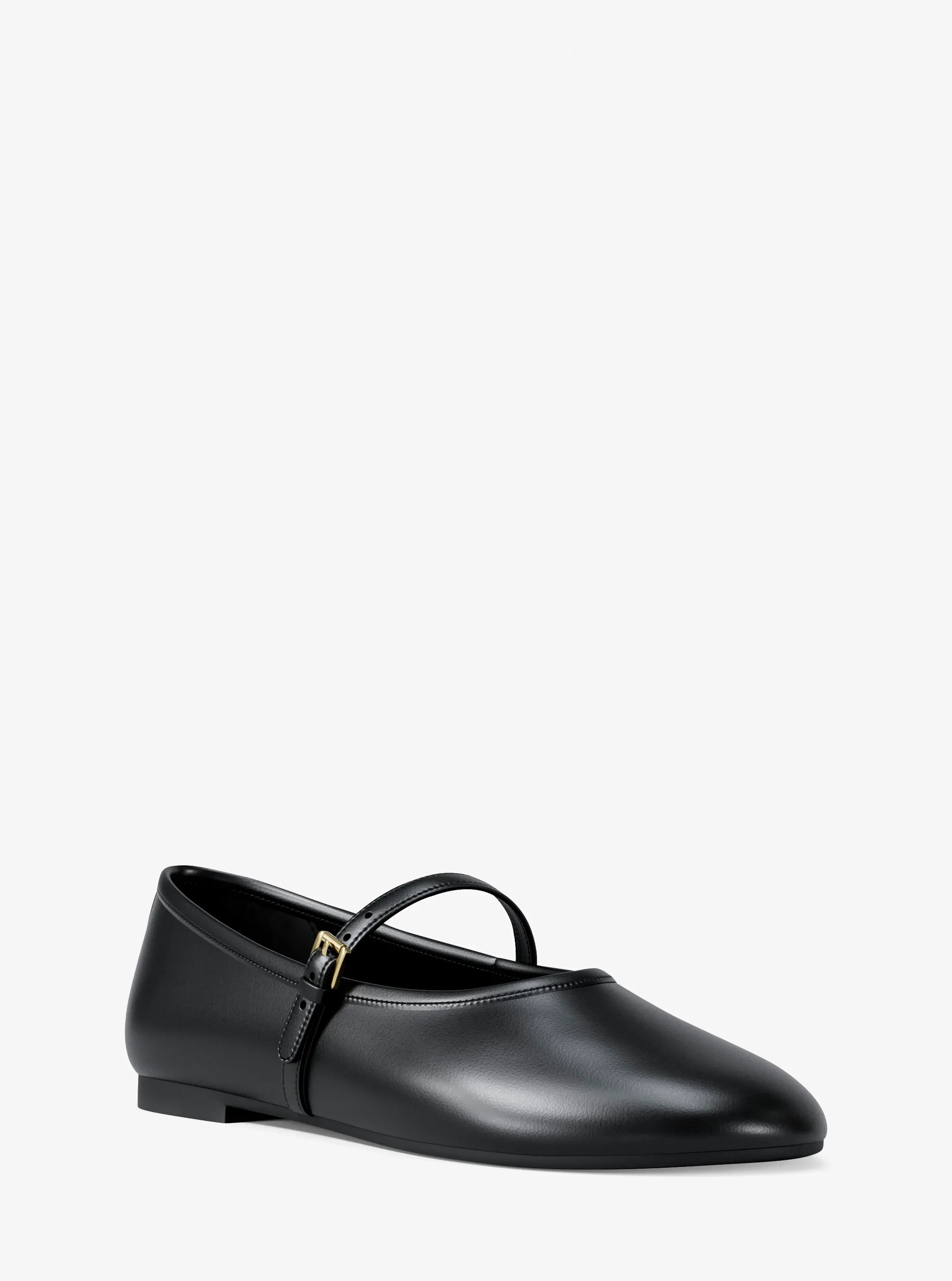 Балетки Michael Kors Phoebe Ballet Flat, цвет: Чёрный