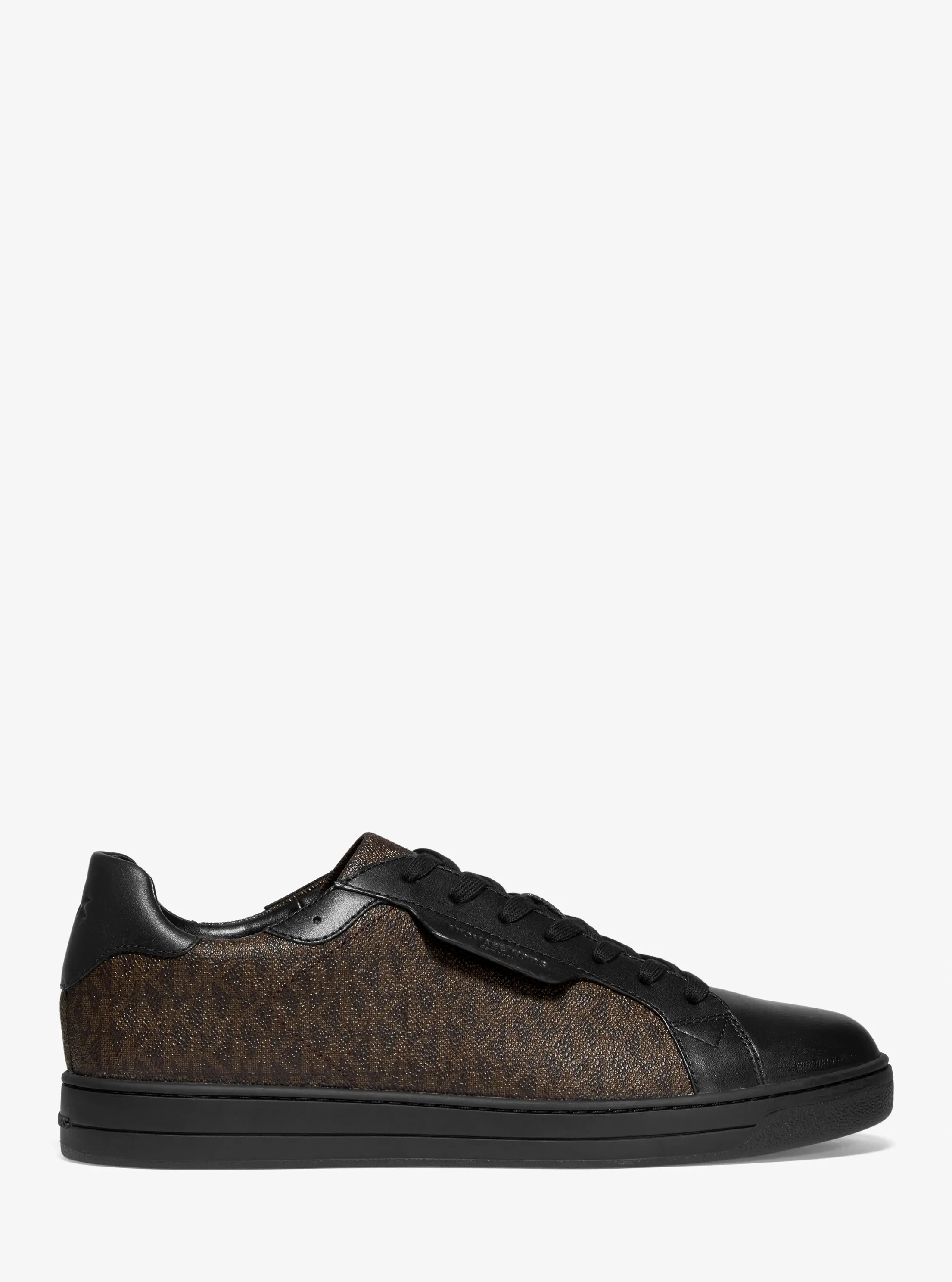 Мужские кроссовки Michael Kors Keating Logo and Leather Sneaker — фото 2