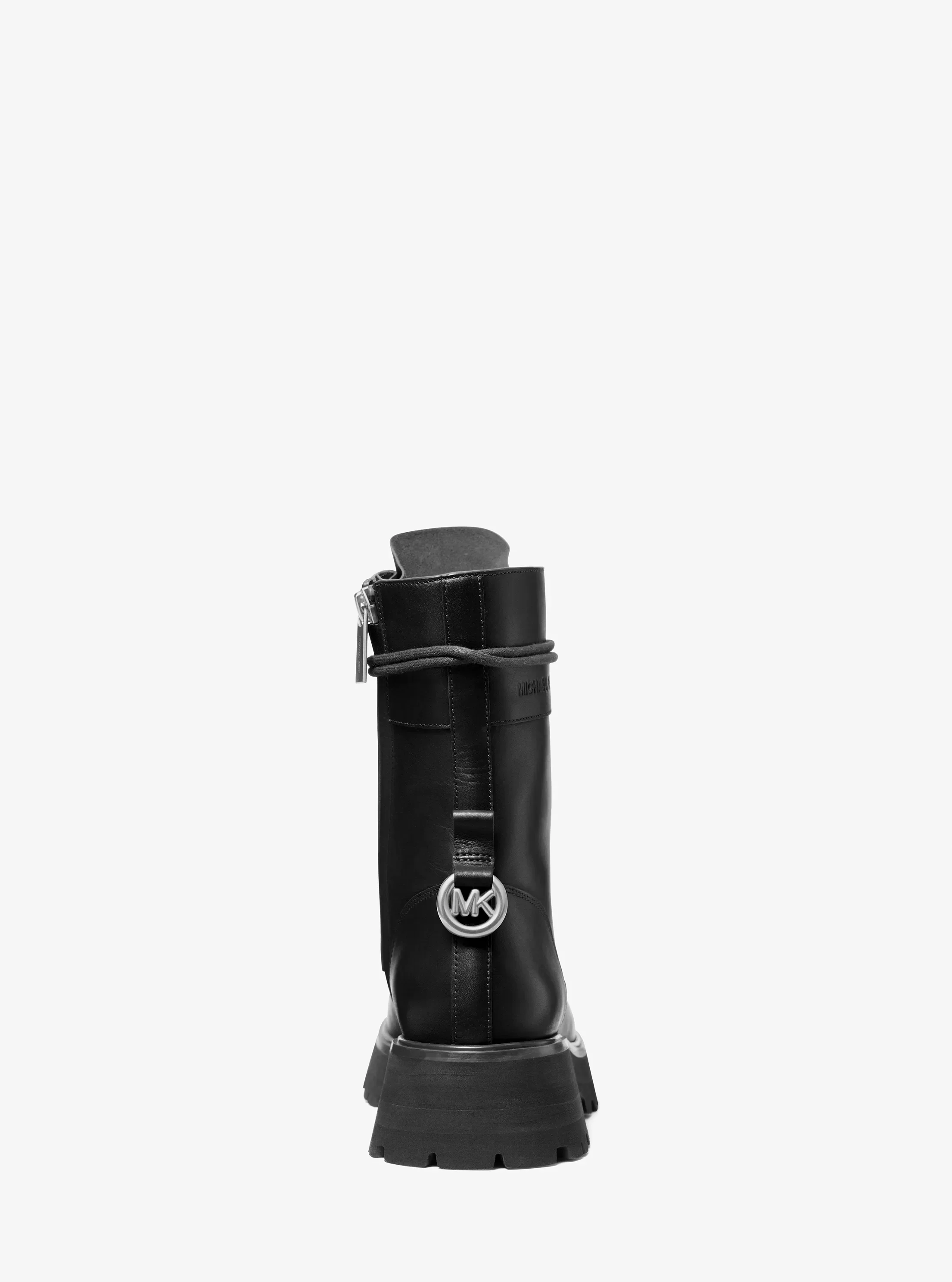 Женские ботинки Michael Kors Caleb Leather Combat Boot — фото 4