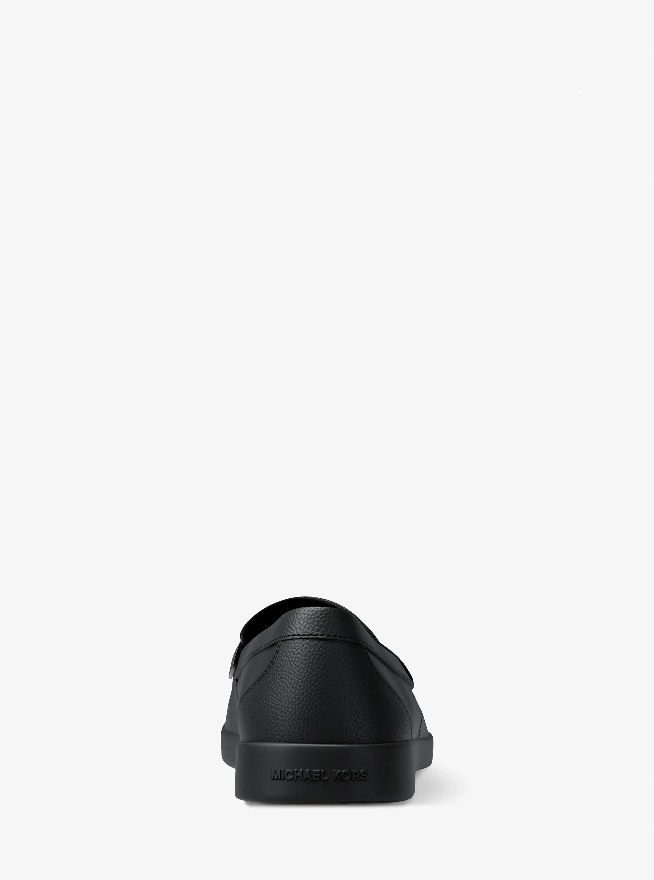 Туфли Michael Kors Hugh Slip-On Loafer, цвет: Чёрный — фото 4