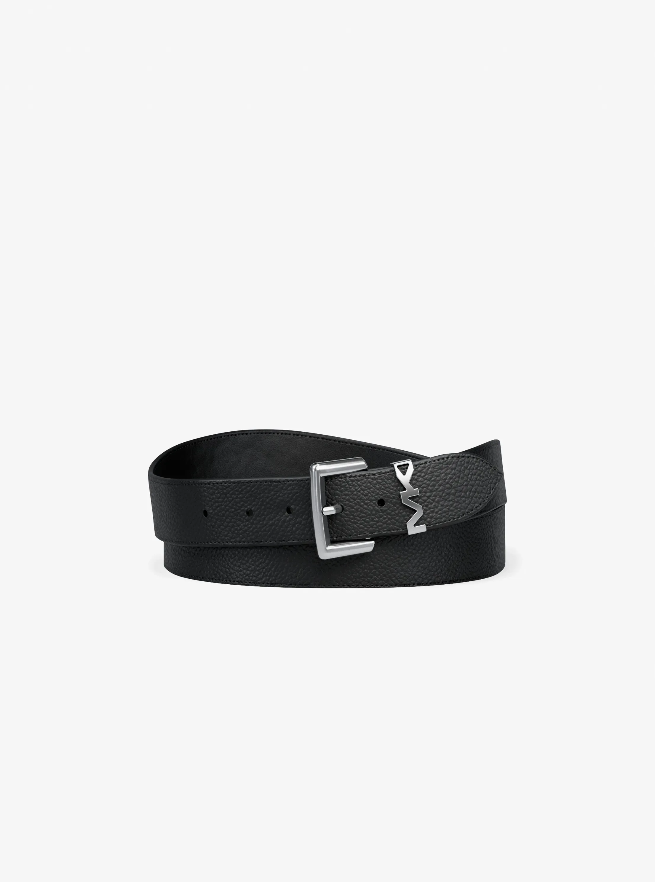 Мужские ремни Michael Kors Pebbled Leather Belt