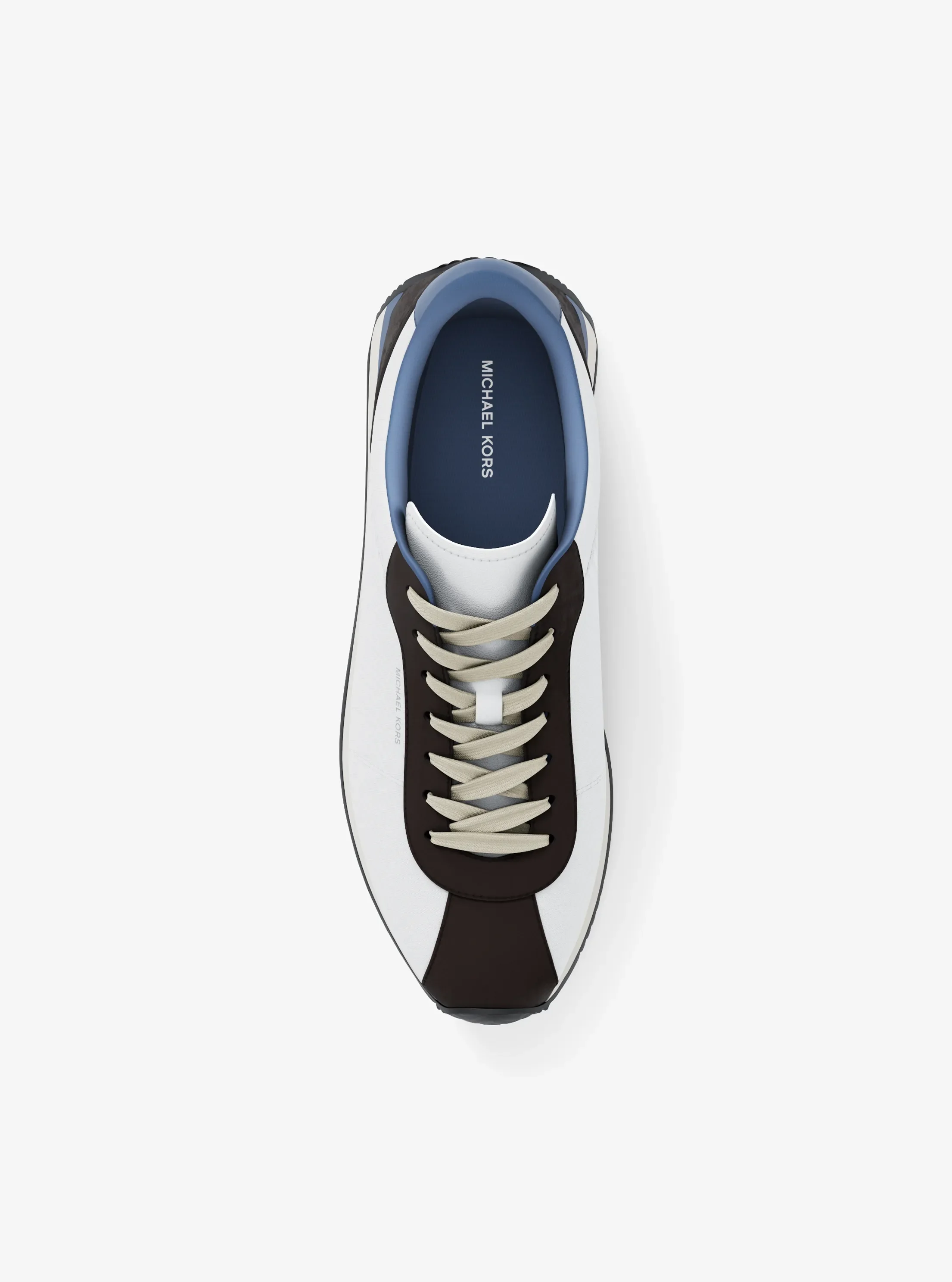 Кроссовки Michael Kors Rhodes Mixed-Media Trainer — фото 5