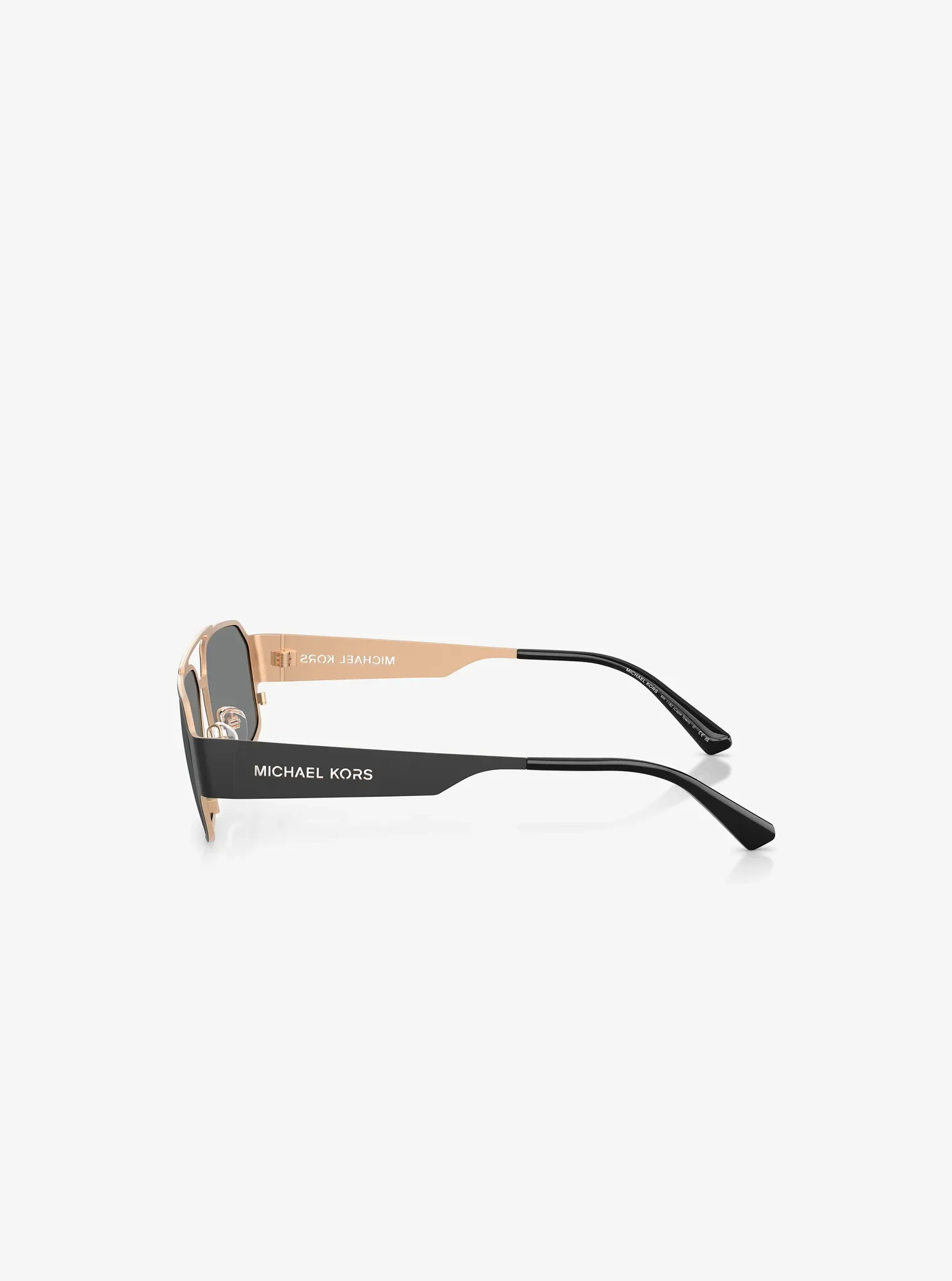 Женские солнцезащитные очки Michael Kors Cape Town Sunglasses, цвет: Чёрный — фото 3
