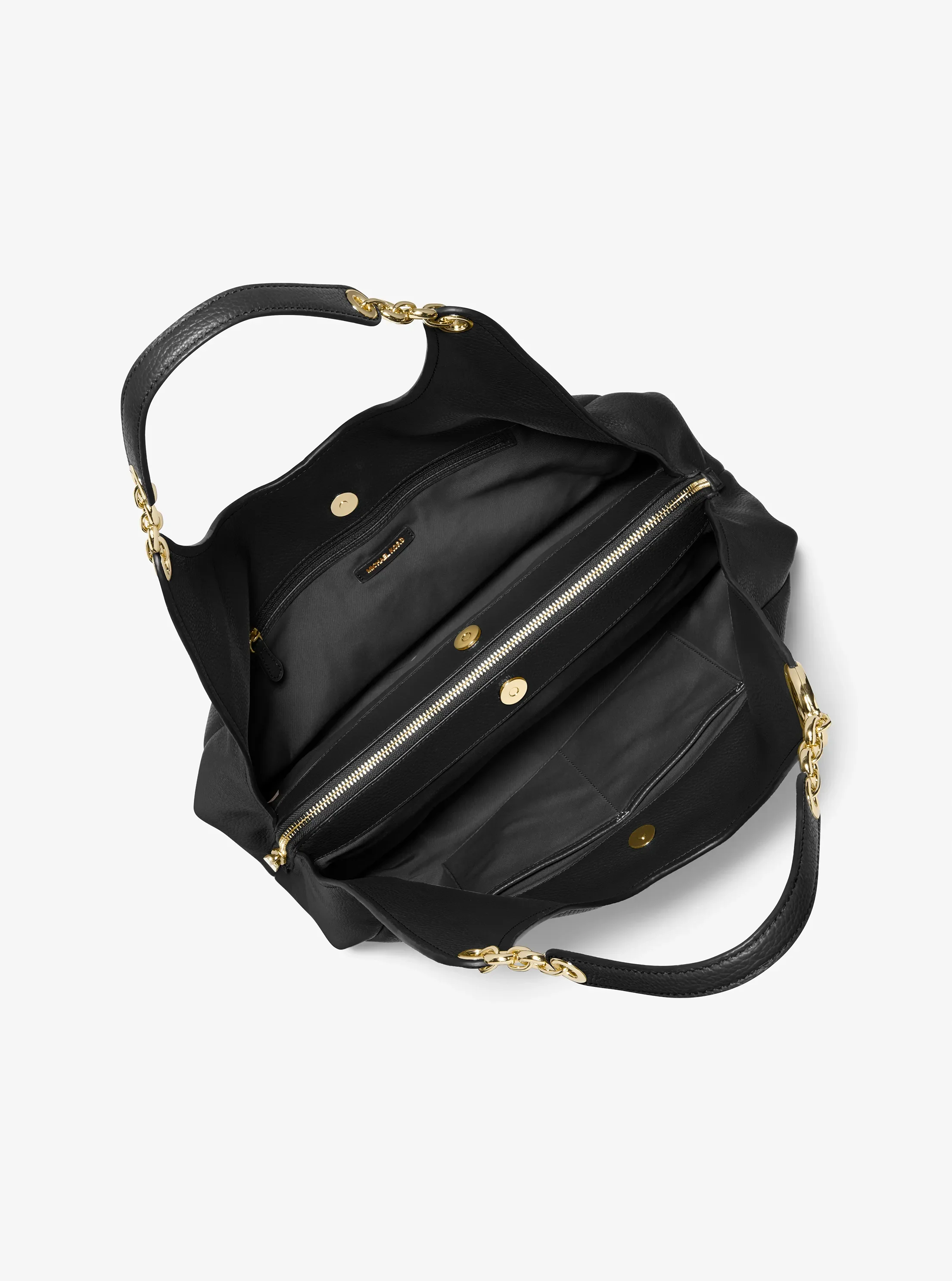 Michael Kors Ellie Large Pebbled Leather Shoulder Bag — фото 2
