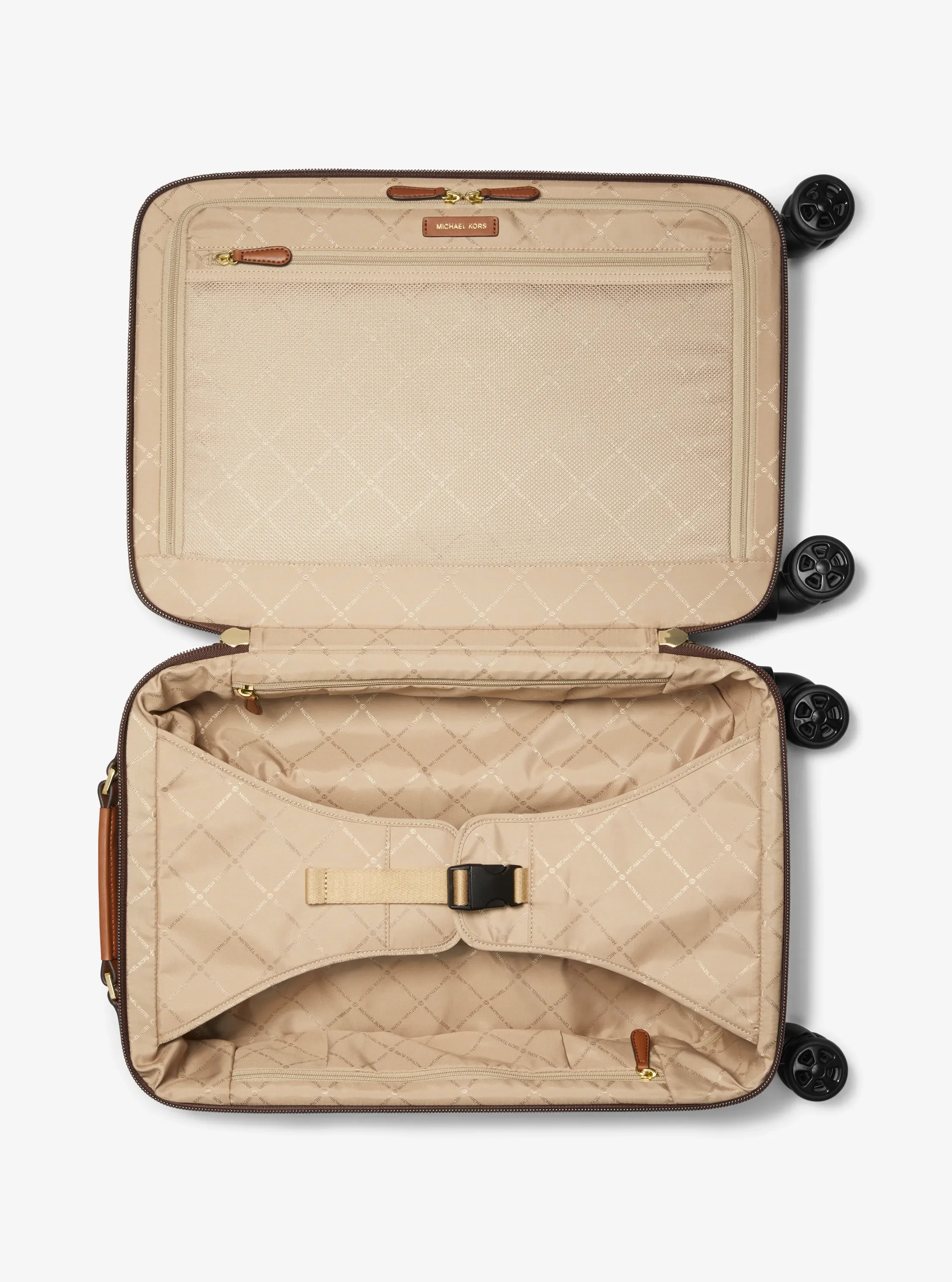 Чемоданы Michael Kors Small Signature Logo Suitcase — фото 2