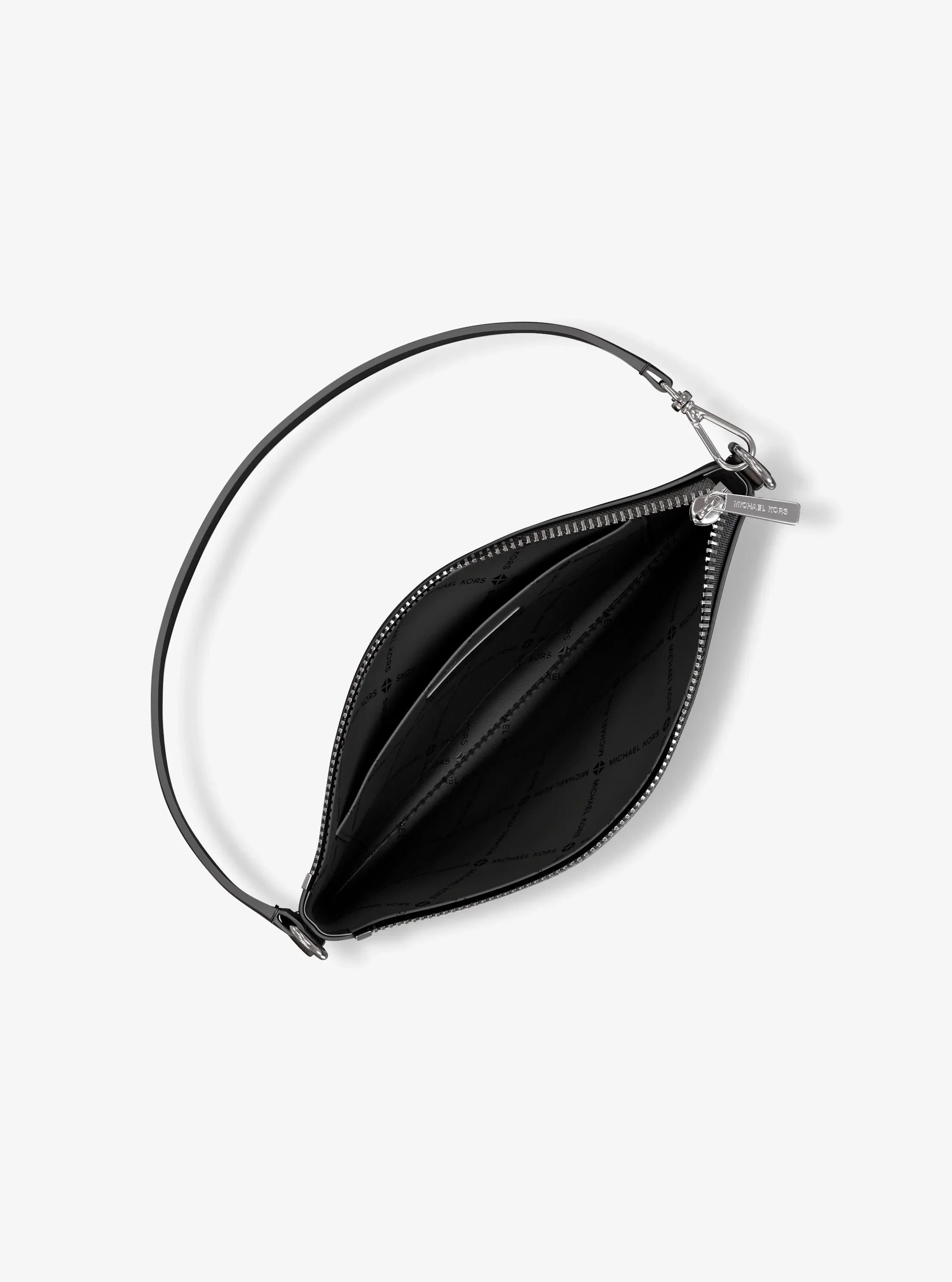 Сумки Michael Kors Jet Set Small Pebbled Leather Convertible Wristlet — фото 2