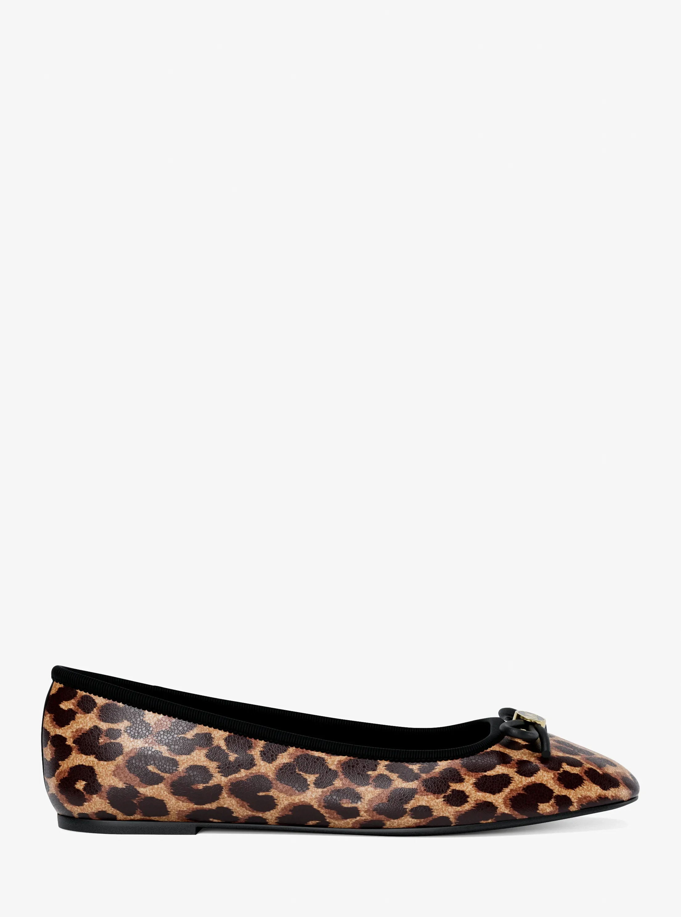 Балетки Michael Kors Savannah Leopard Print Ballet Flat, цвет: Верблюжий — фото 2
