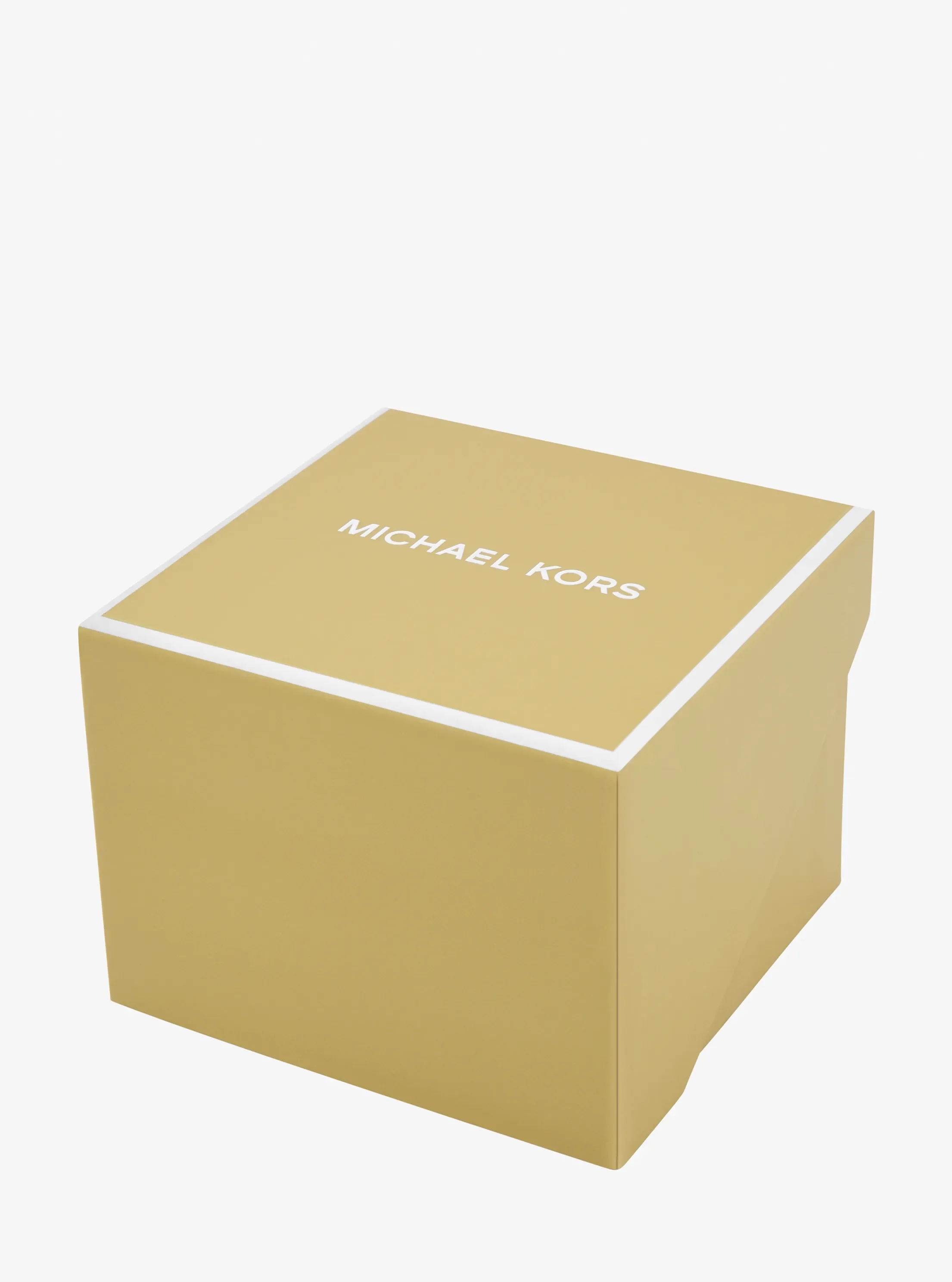 Украшения Michael Kors Pavé Heart and Logo Necklace and Hoop Earrings Jewelry Gift Set, цвет: Серебряный — фото 5