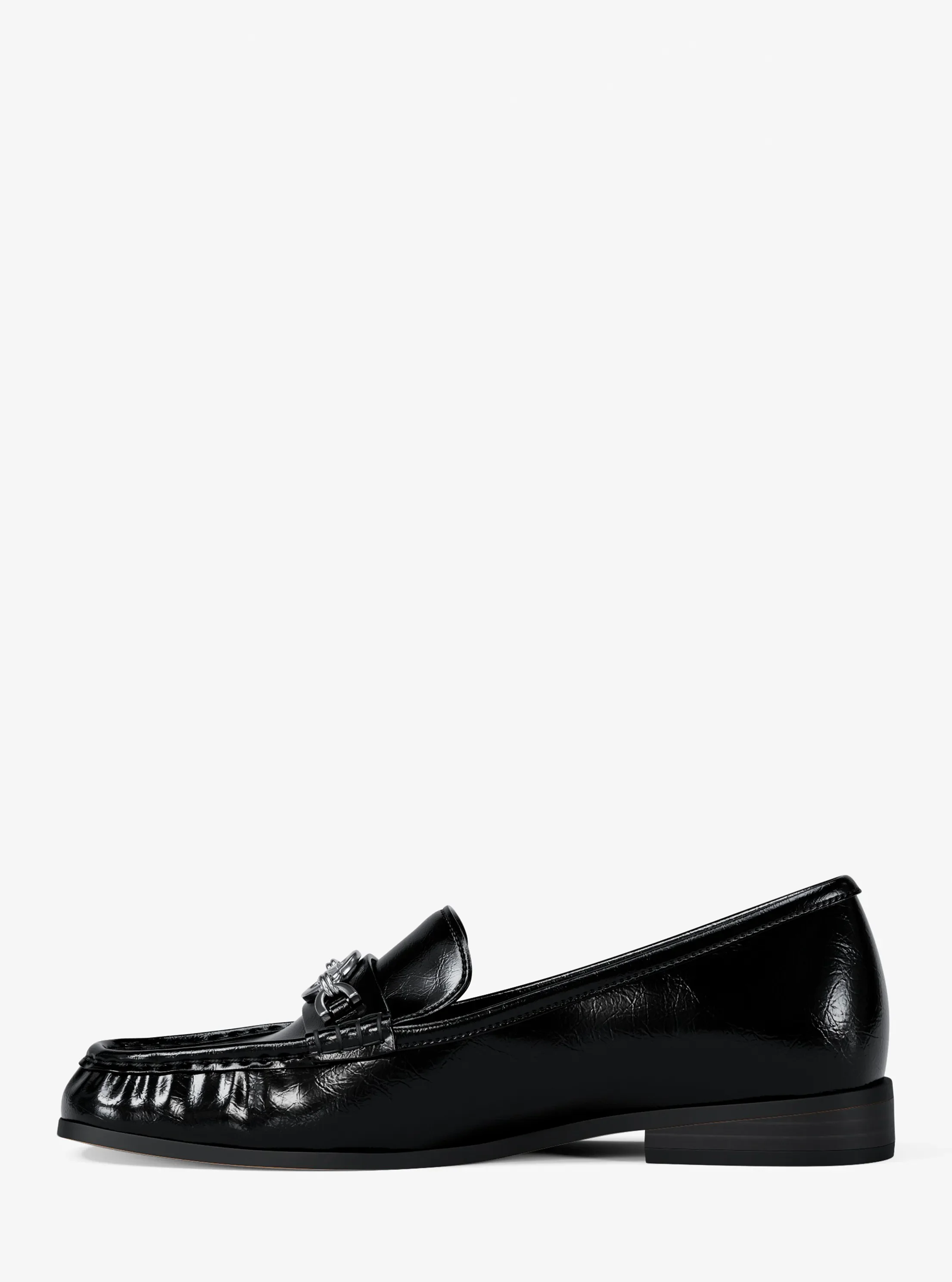 Туфли Michael Kors Kacey Patent Loafer, цвет: Чёрный — фото 3