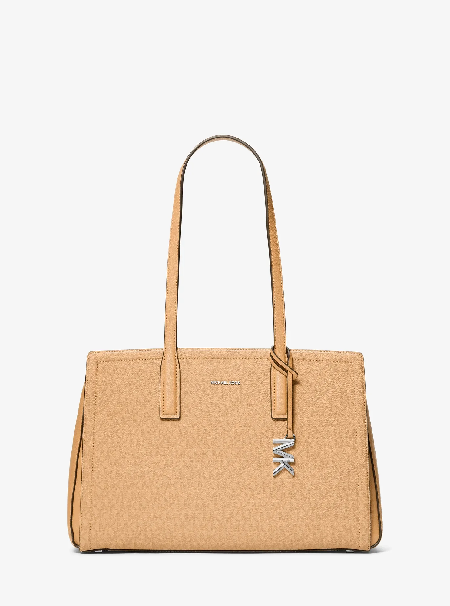 Сумки Michael Kors Laila Medium Signature Logo Tote Bag