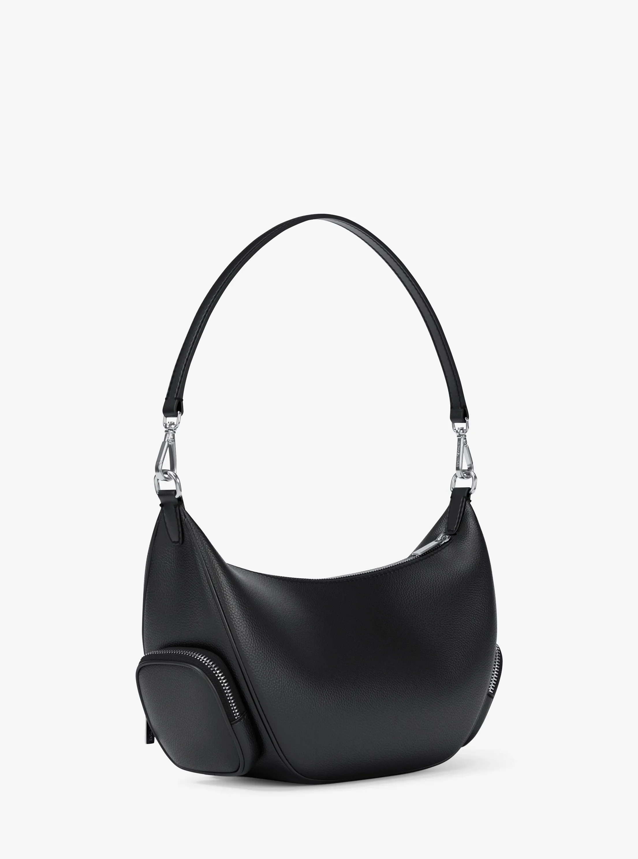 Сумки Michael Kors Merritt Medium Pebbled Leather Convertible Shoulder — фото 5