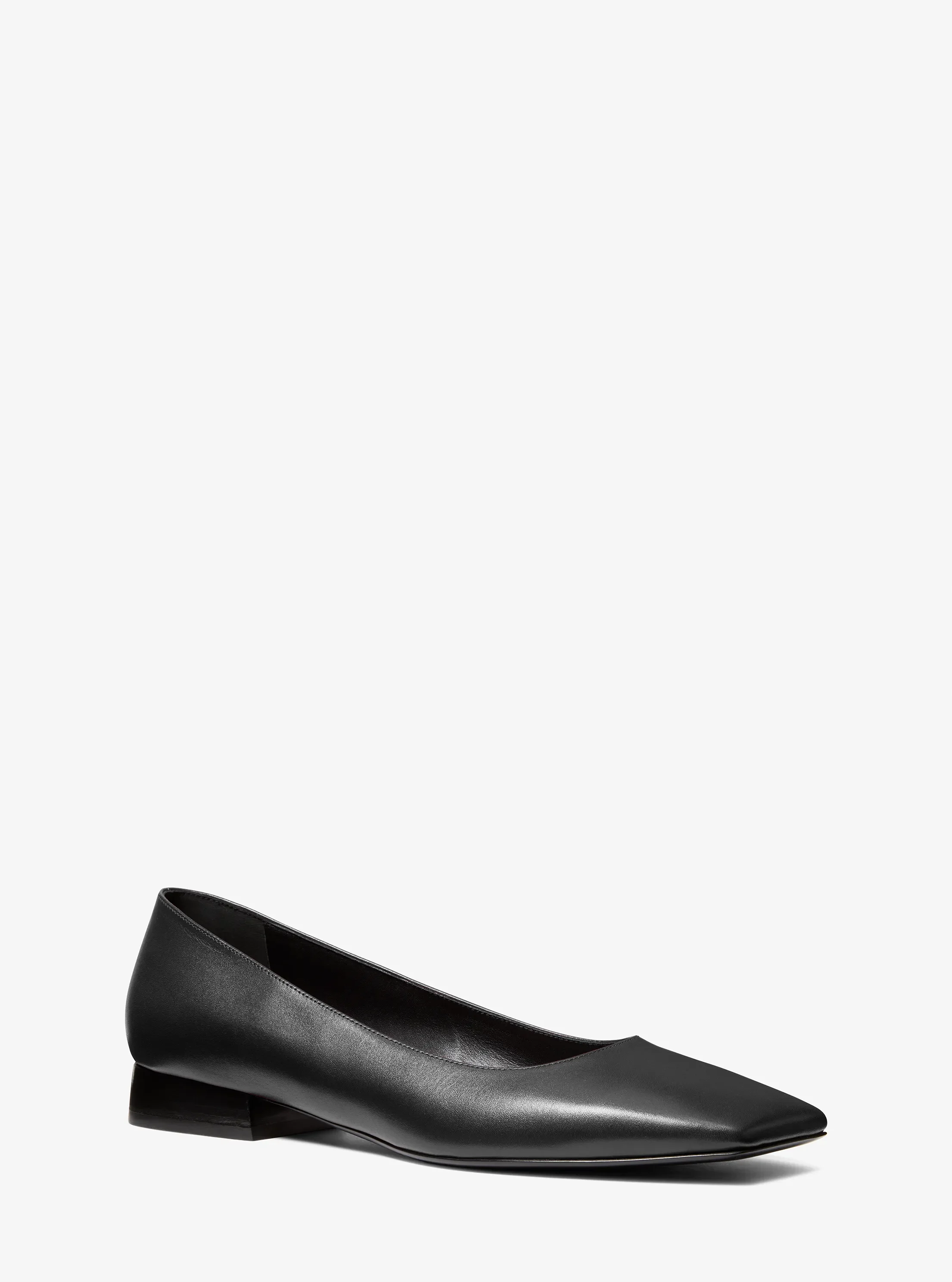 Обувь Michael Kors Isabella Leather Skimmer Flat