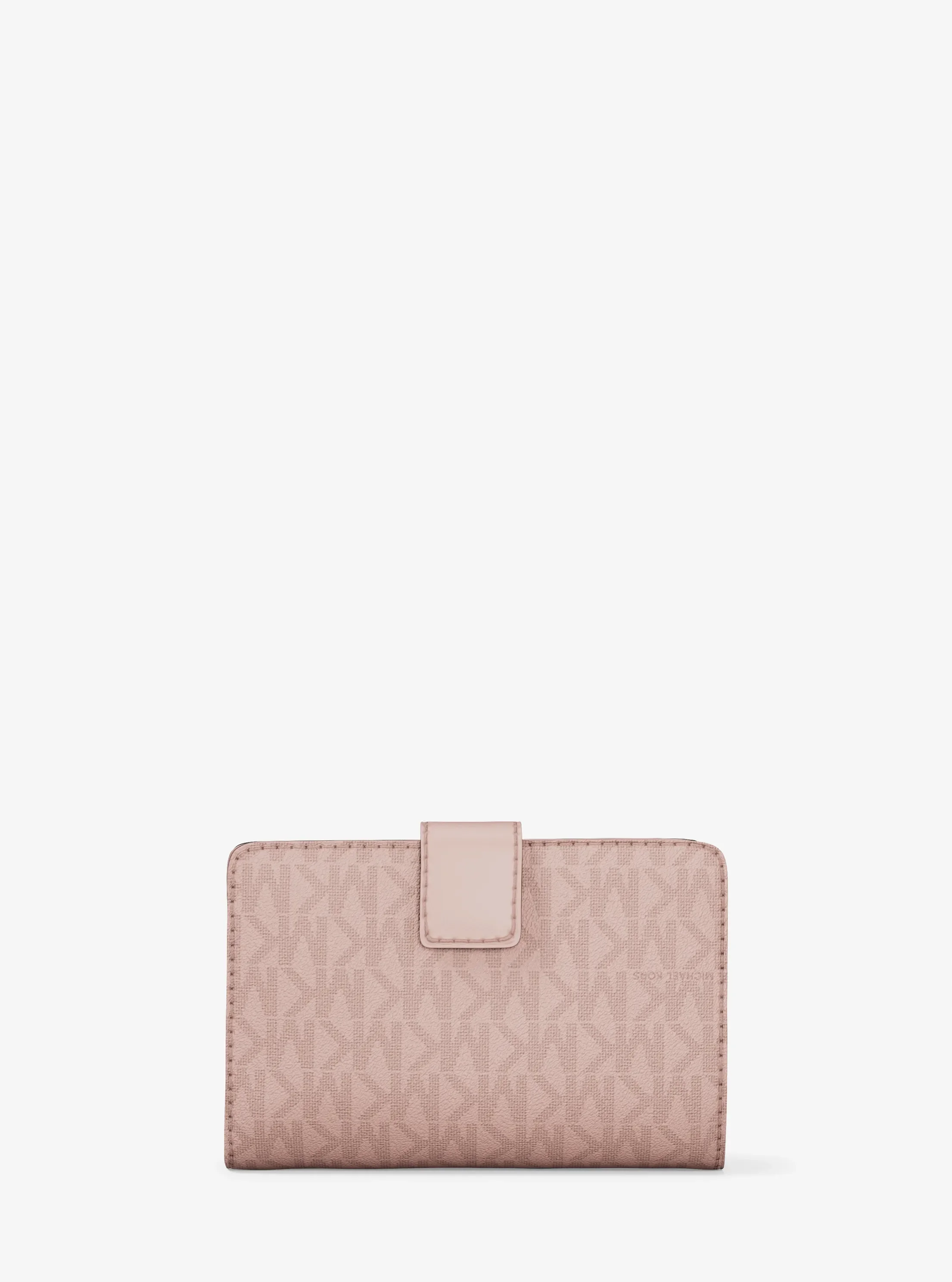 Кошельки Michael Kors Jet Set Medium Signature Logo Bi-Fold Wallet — фото 3