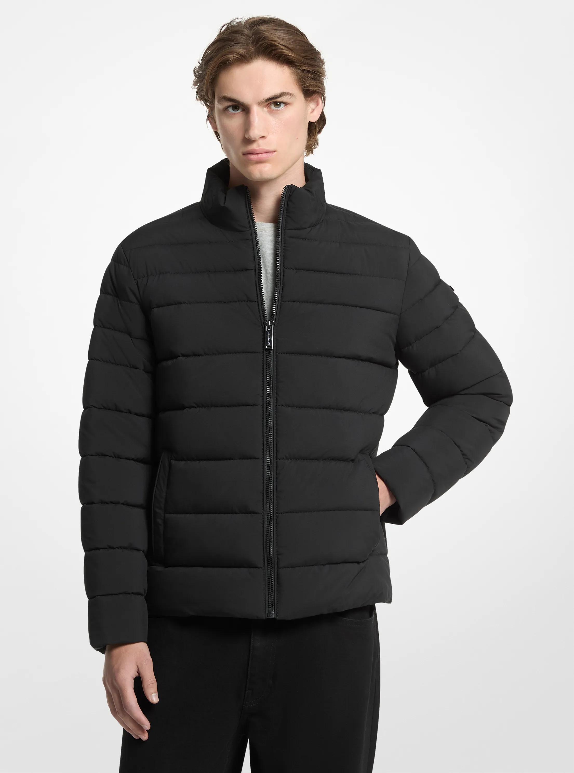 Channel Quilted Jacket in BLACK | Michael Kors