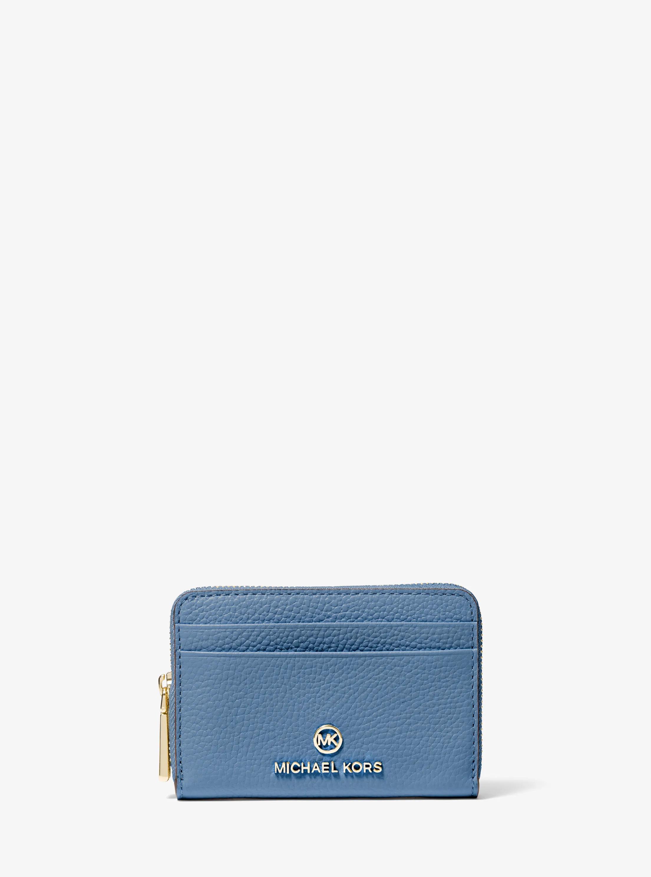 Jet Set Small Pebbled Leather Wallet