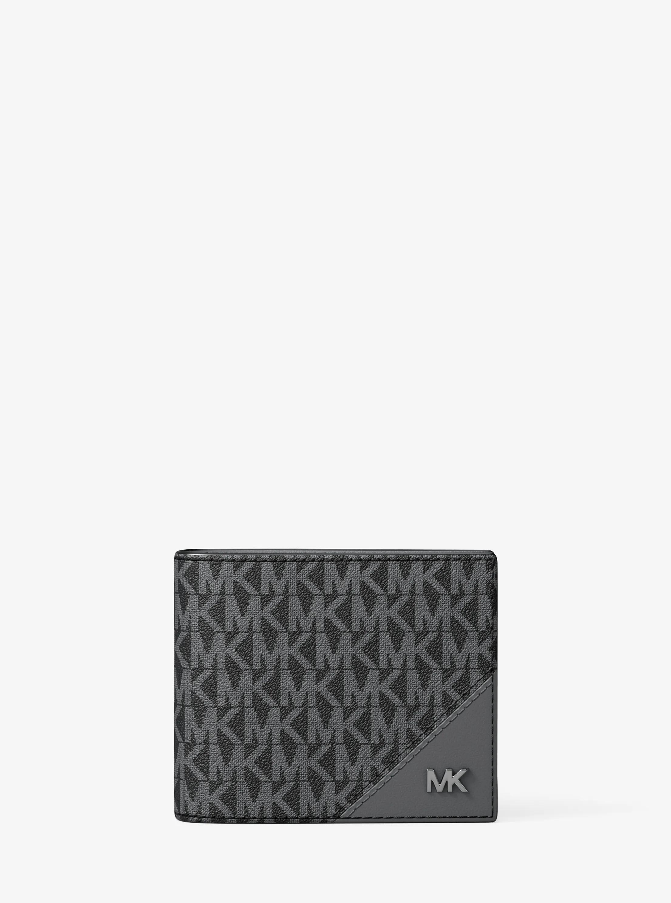 Cooper Signature Logo Billfold Wallet in STEEL GREY | Michael Kors