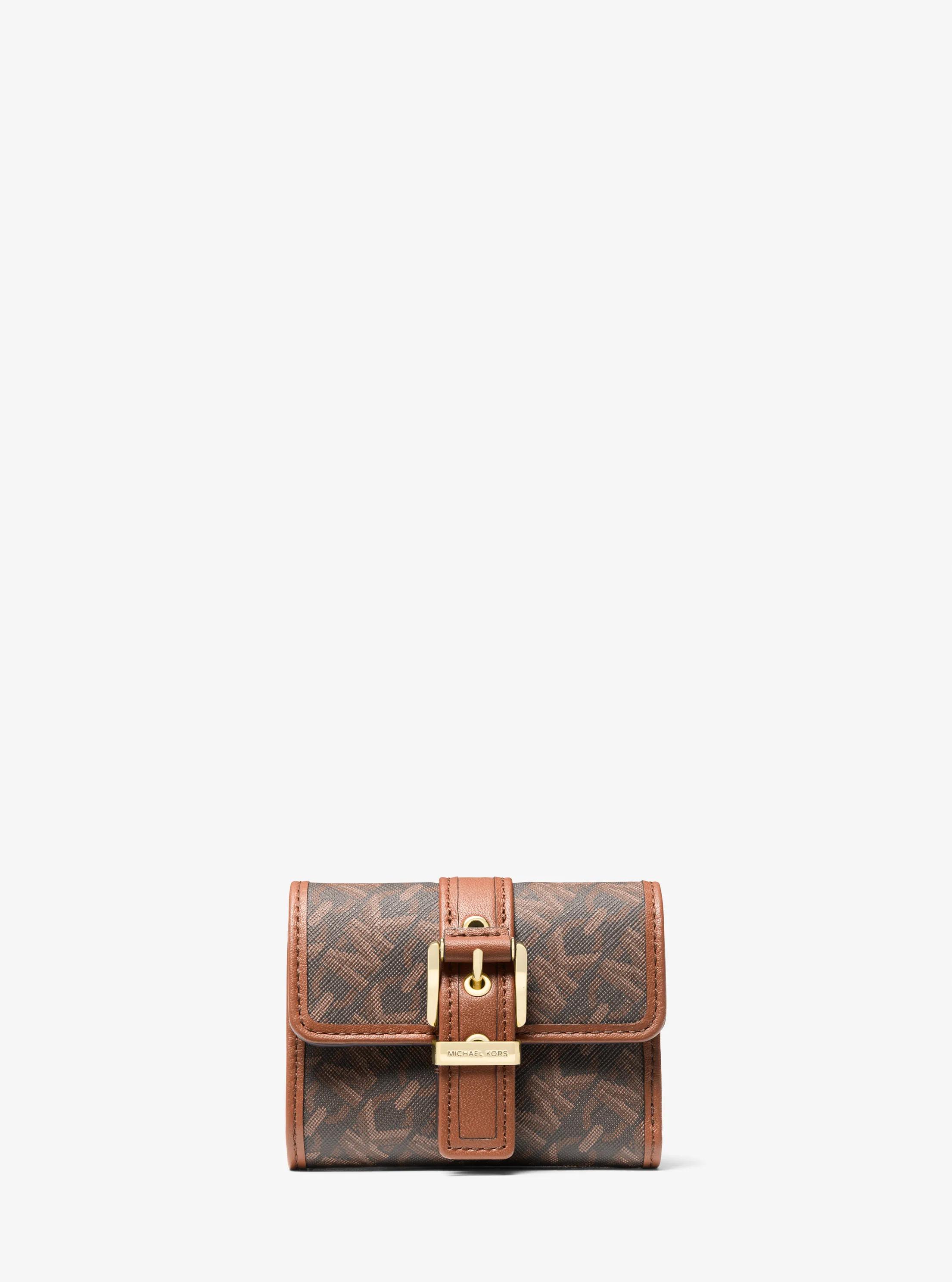 Colby Small Empire Signature Logo Tri-Fold Wallet