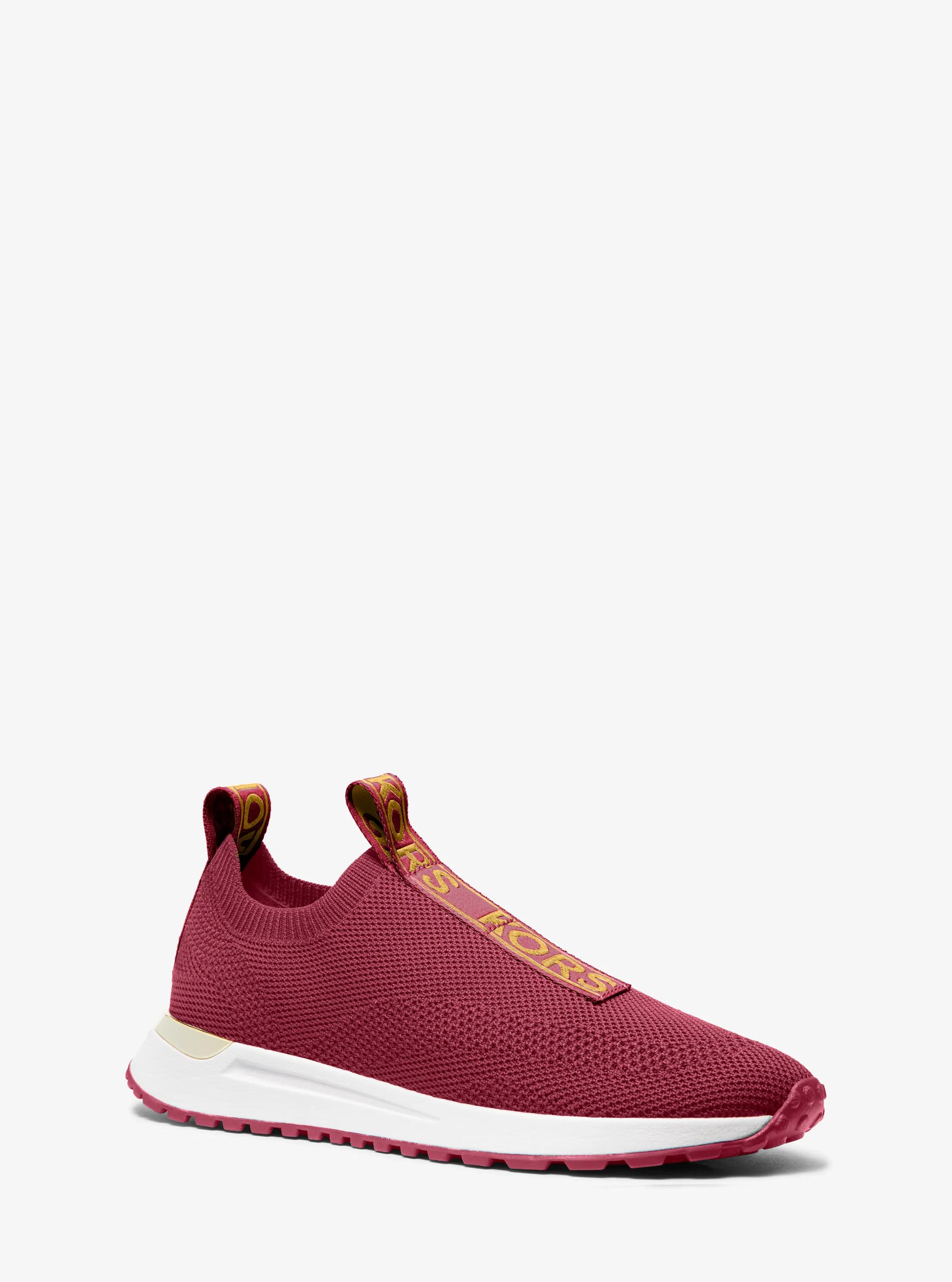 Bodie Logo Tape Stretch Knit Slip-On Trainer
