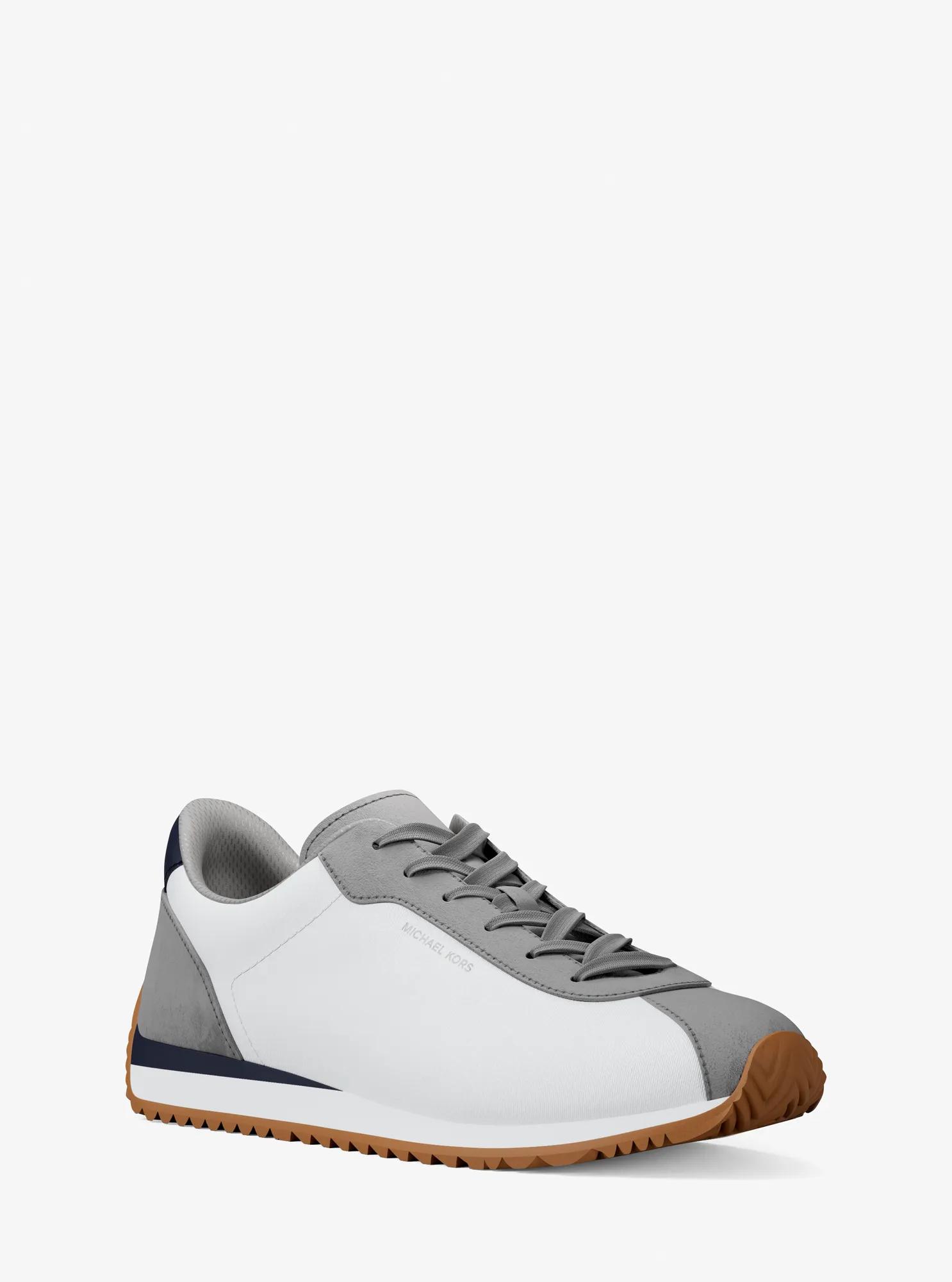 Rhodes Mixed-Media Trainer in DRESS BLUES | Michael Kors