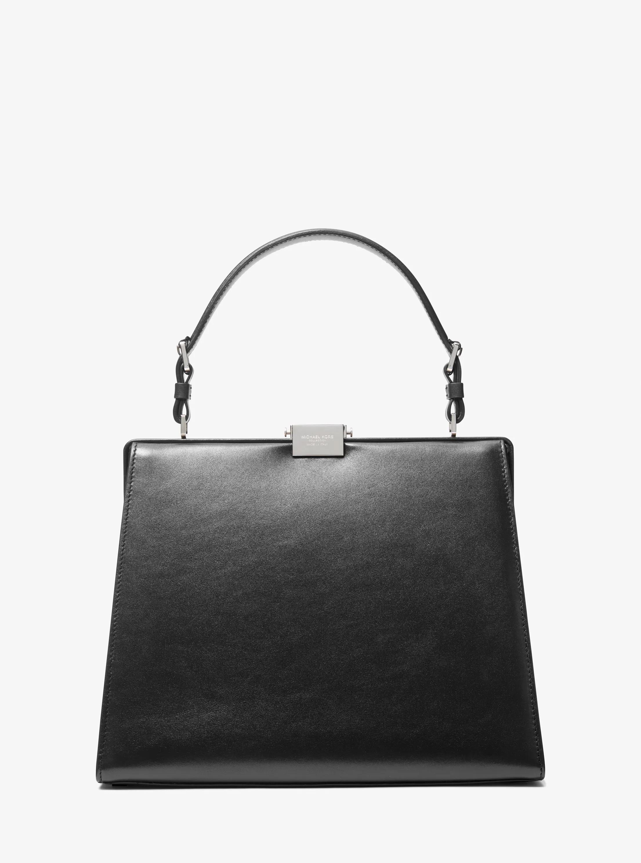 Henkeltasche Simone aus Leder in SCHWARZ | Michael Kors