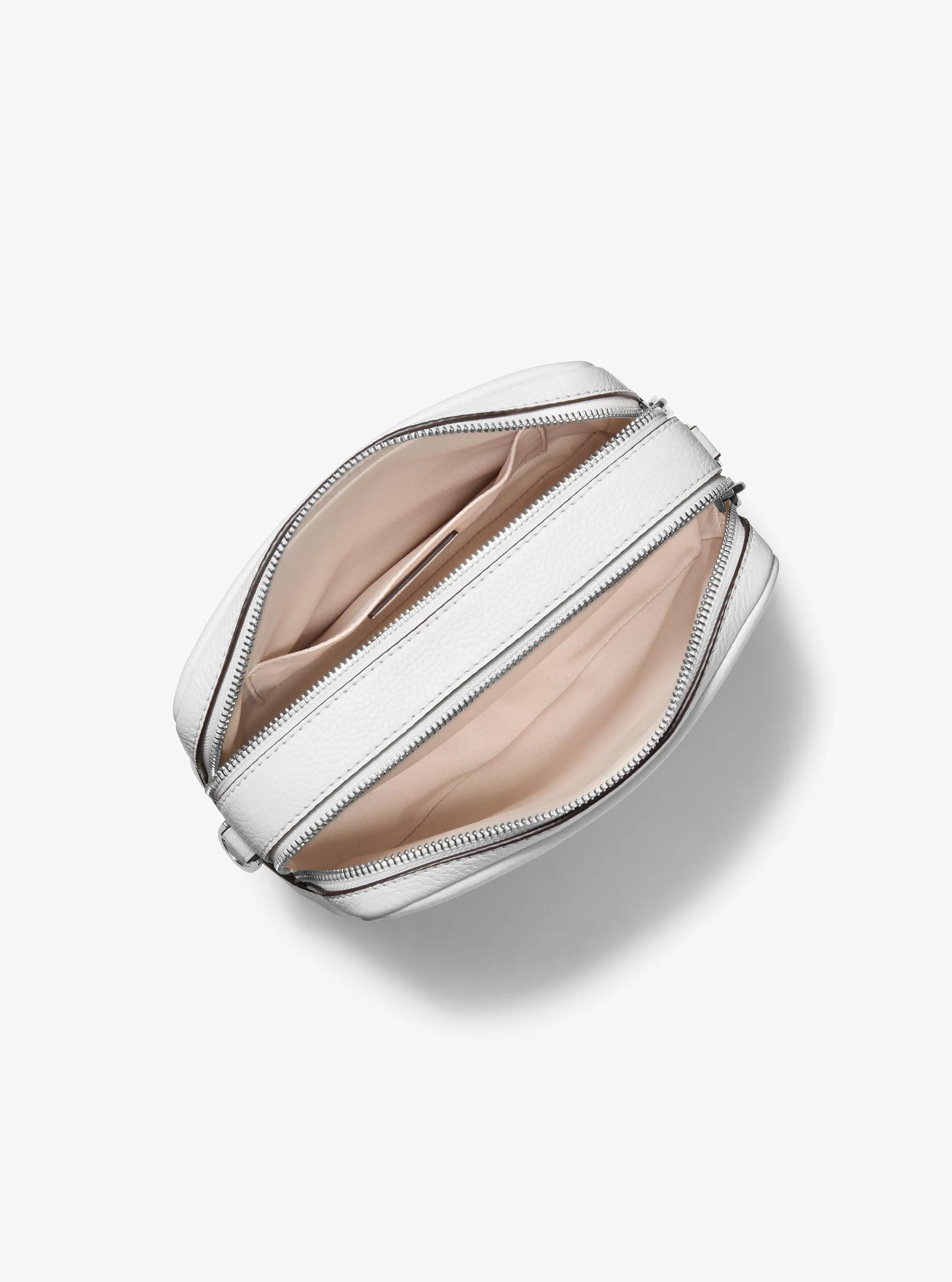 Bryant Medium Pebbled Leather Camera Crossbody Bag