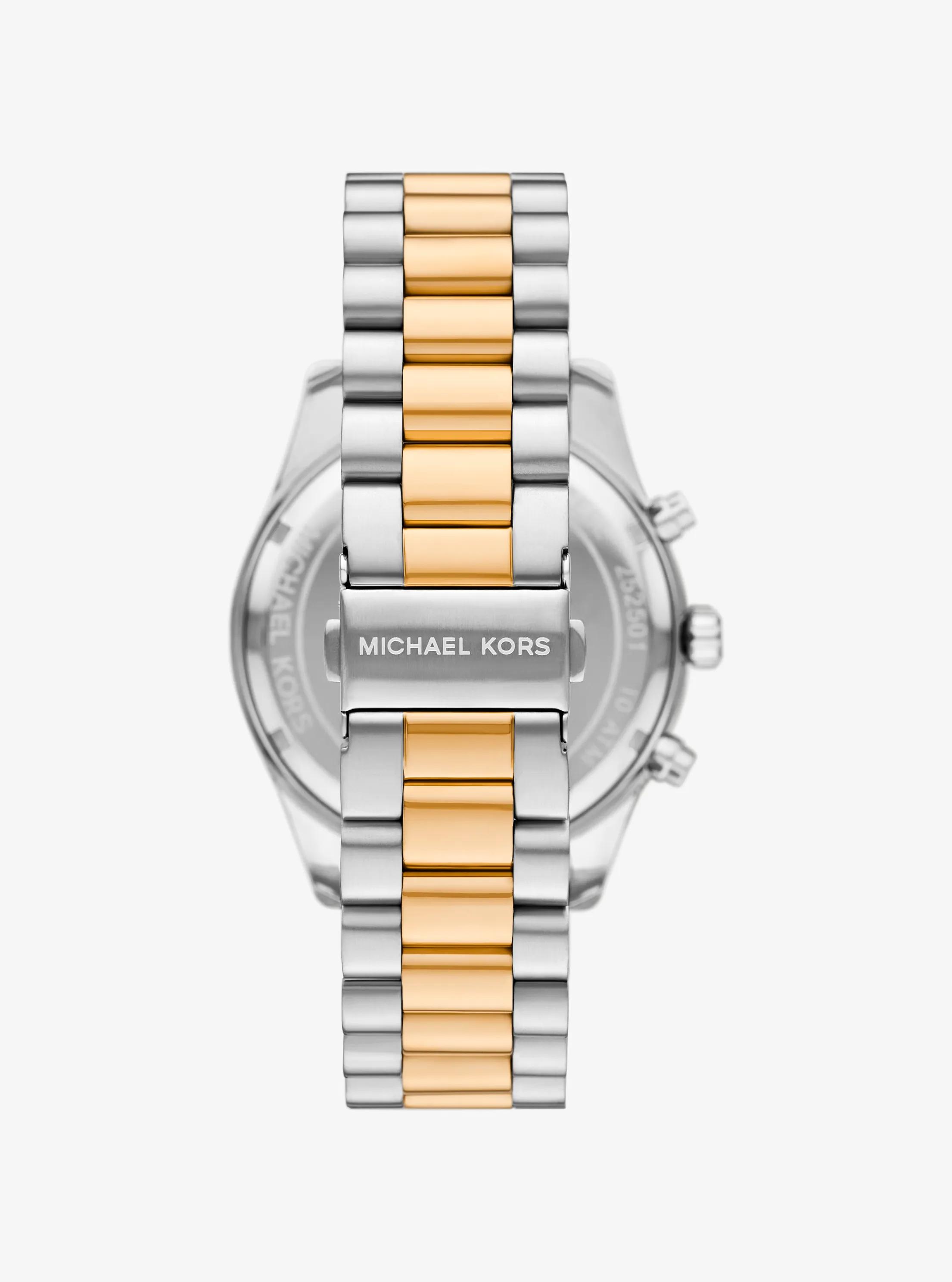 Oversized Lexington Two-Tone Watch