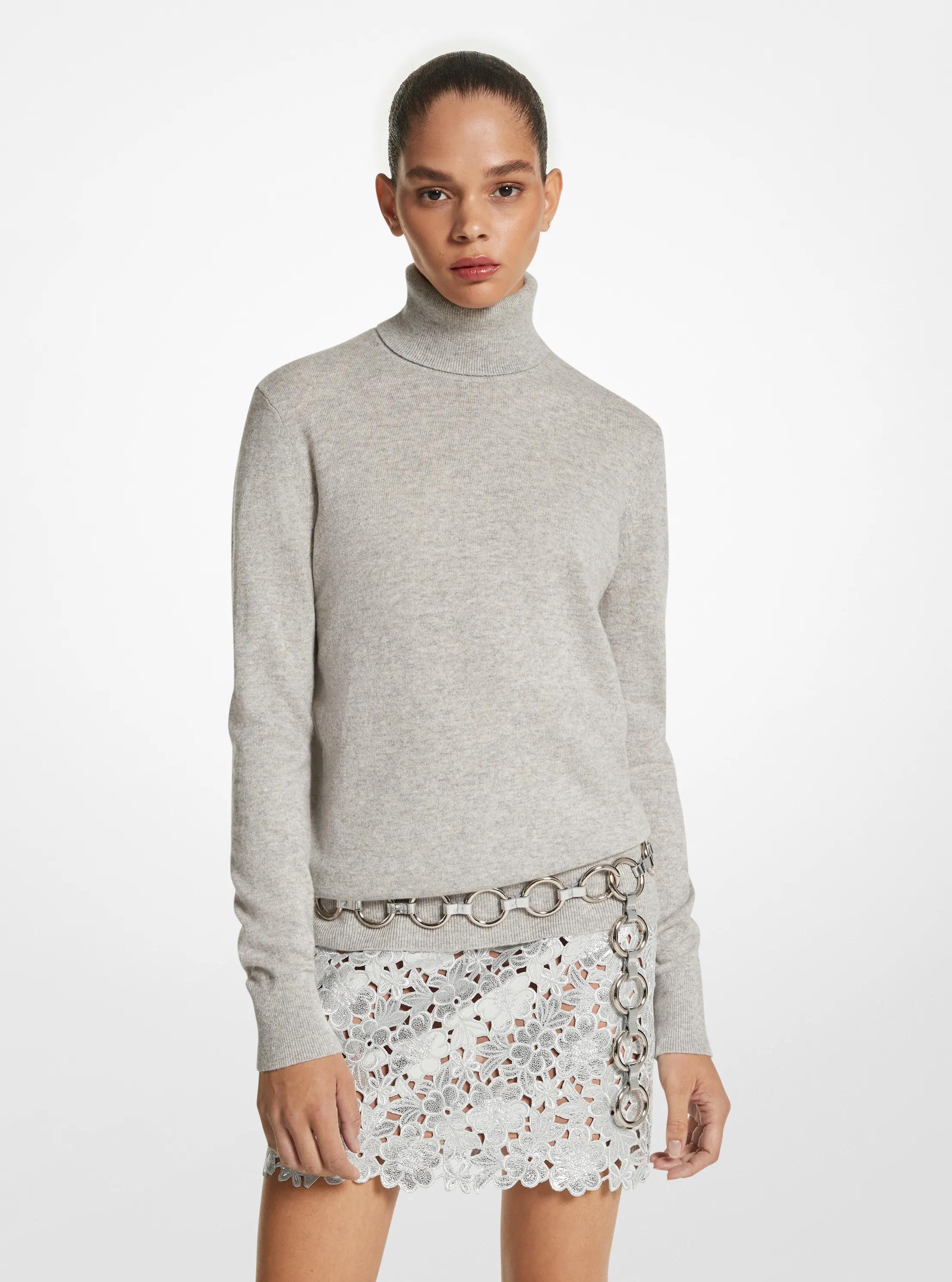 Michael Kors Joan Cashmere Turtleneck Sweater